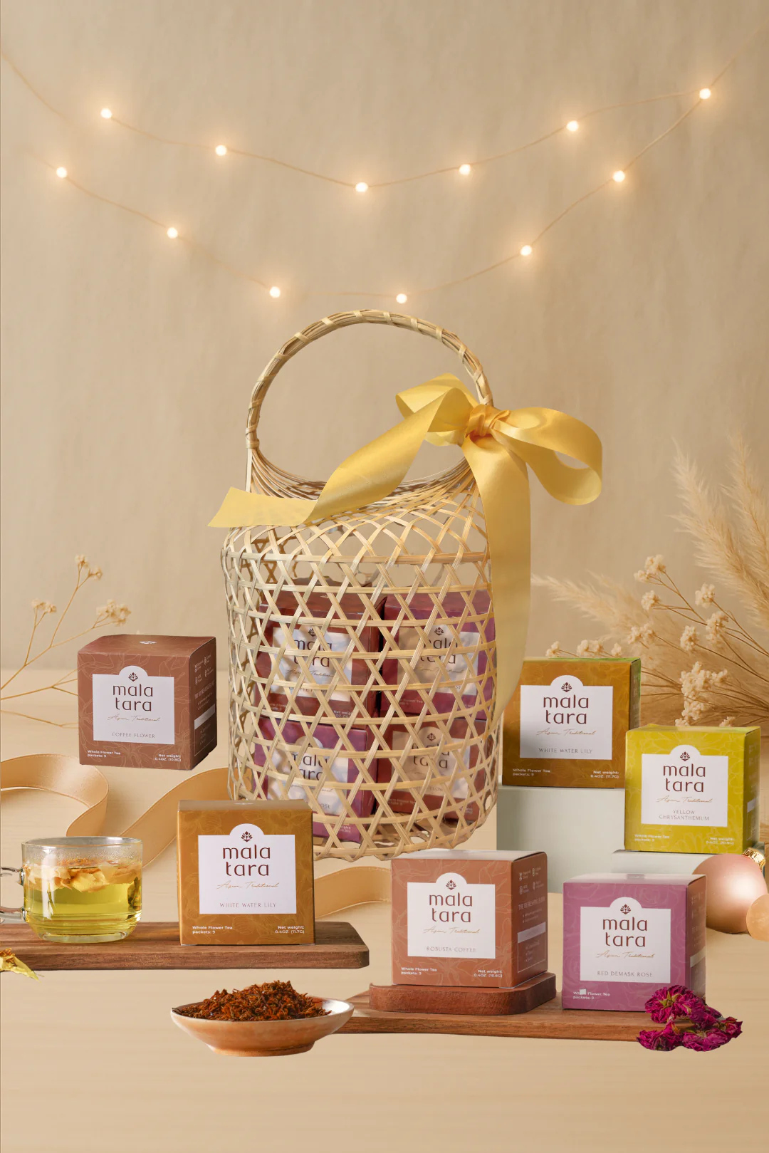 Mala Tara Ritual Glow Gift Basket