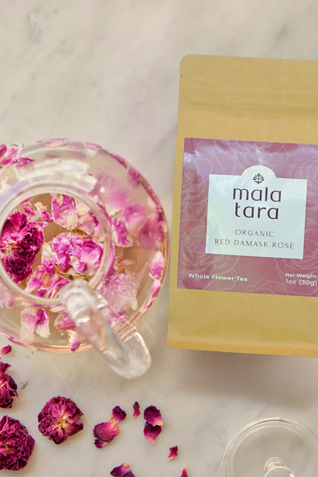 Mala Tara Ritual Glow Gift Basket - Image 3
