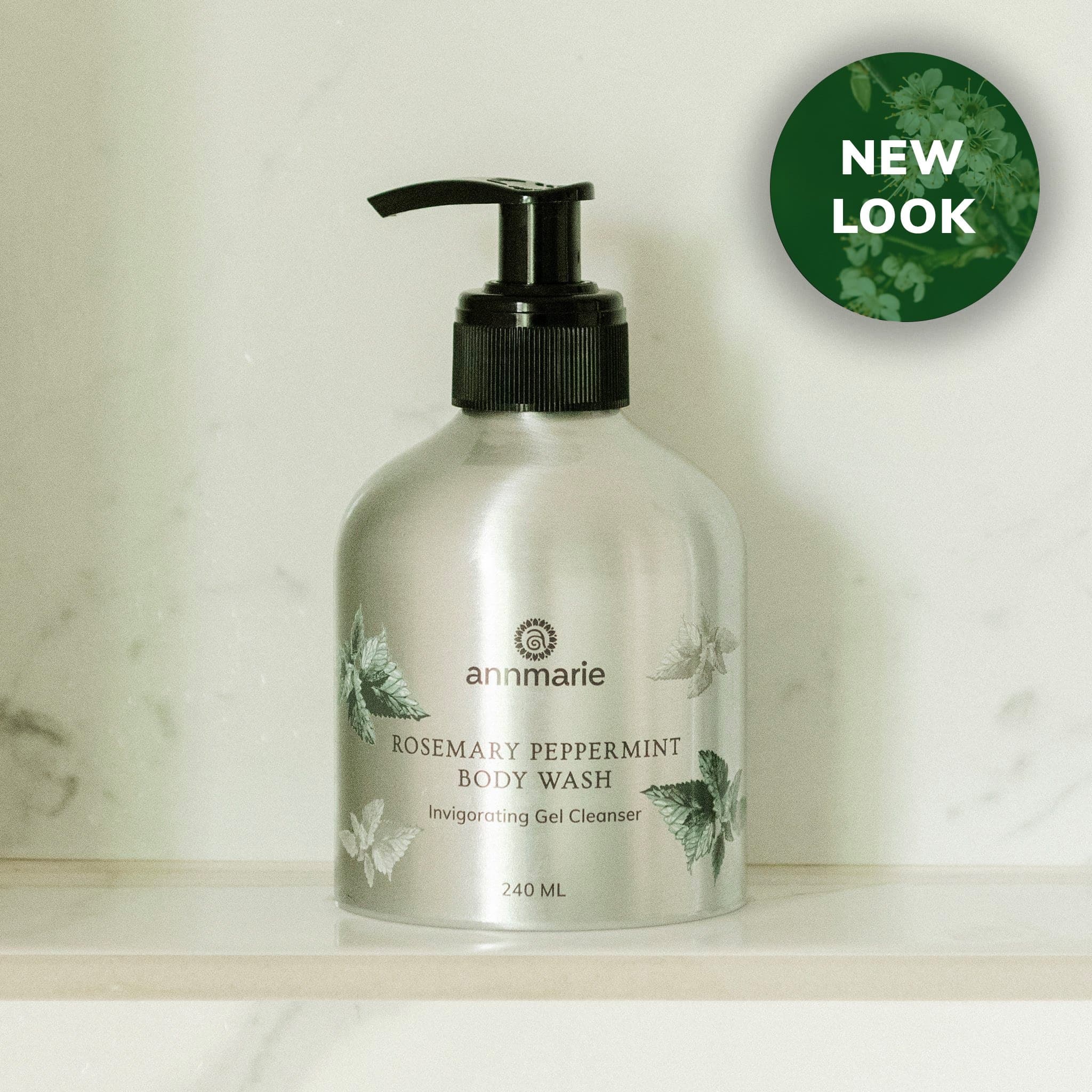 Annmarie Skin Care Rosemary Peppermint Hand & Body Wash (240ml)