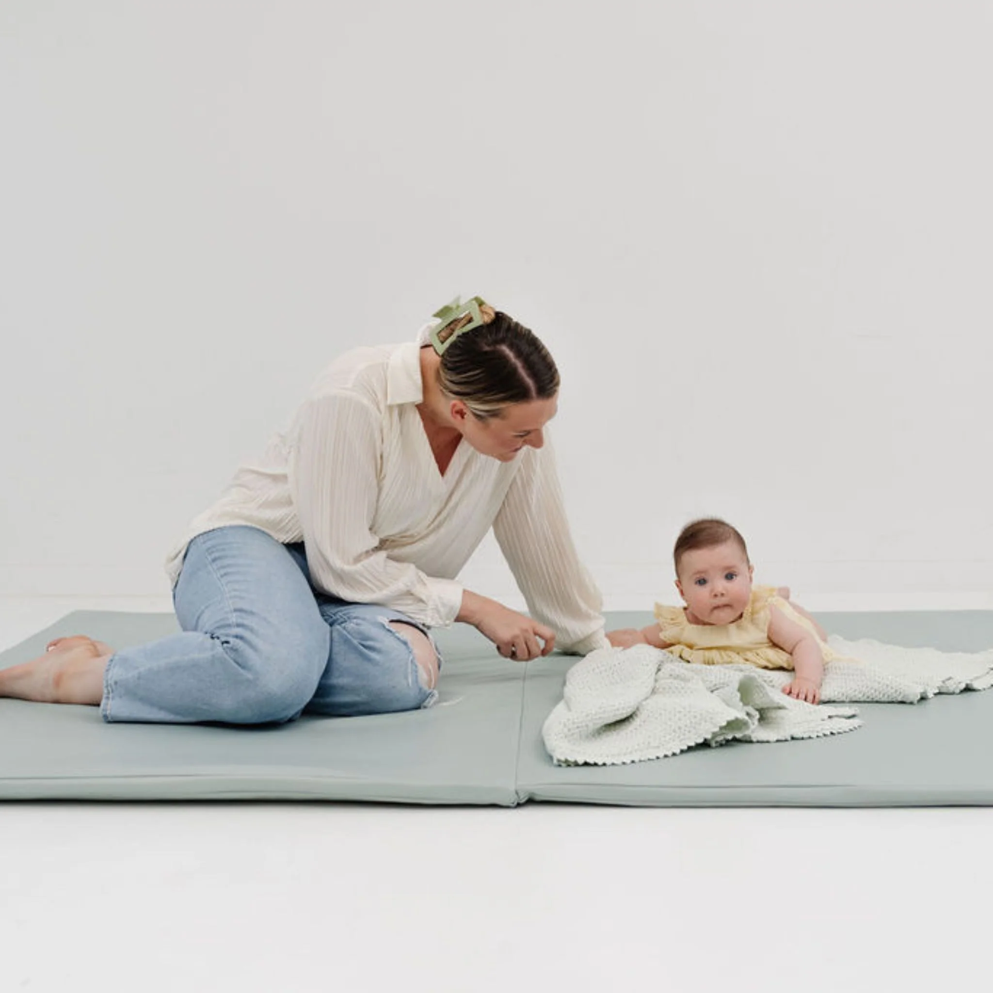 Toki Mats Sage Vegan Leather Mat - Image 13