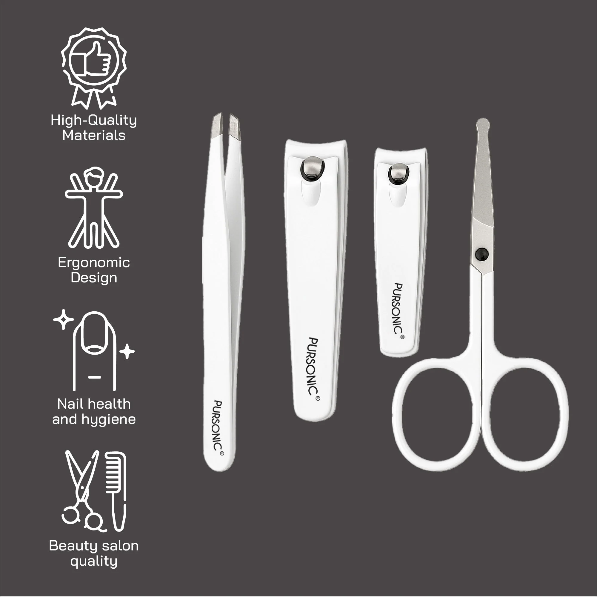 Pursonic Salon Quality Manicure Tool Kit - Image 5