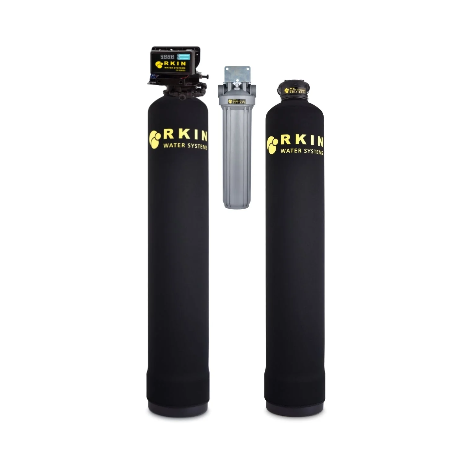 Salt-Free Water Conditioner and Well Water Filter Combo