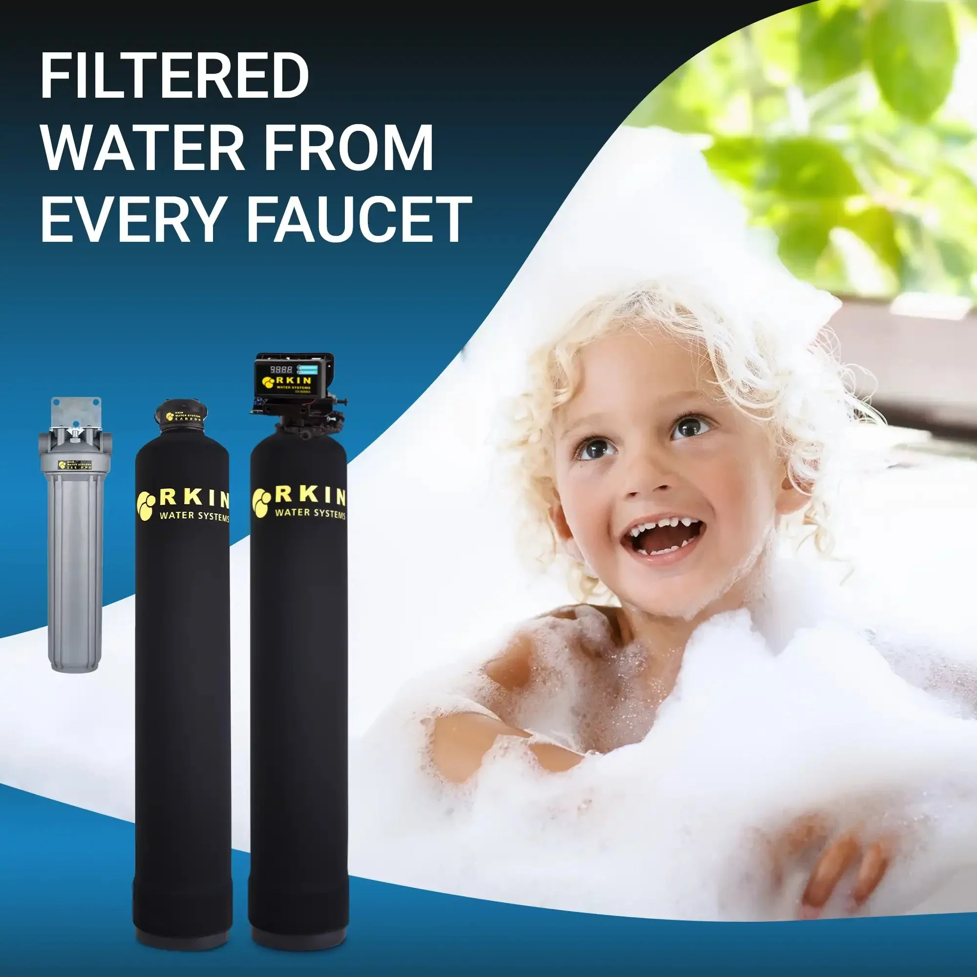 Salt-Free Water Conditioner and Well Water Filter Combo - Image 2