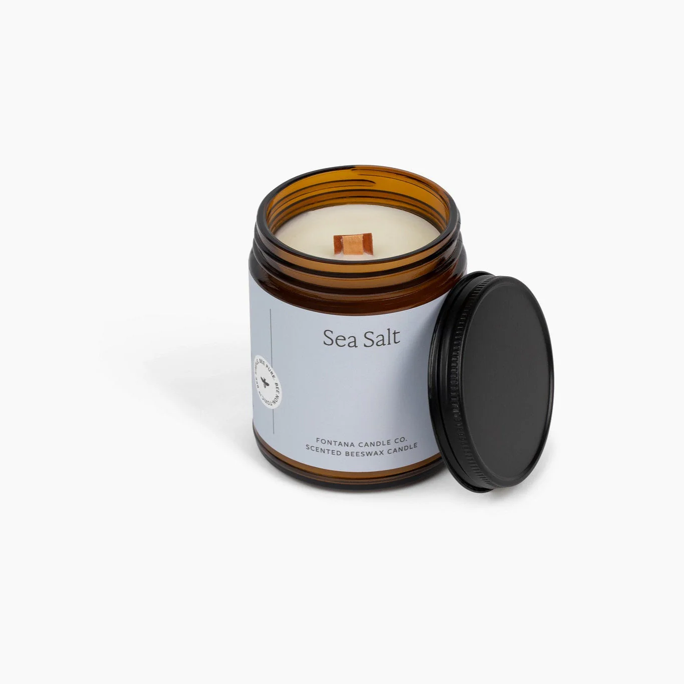 Fontana Candle Co Sea Salt Jar Candle - Image 4