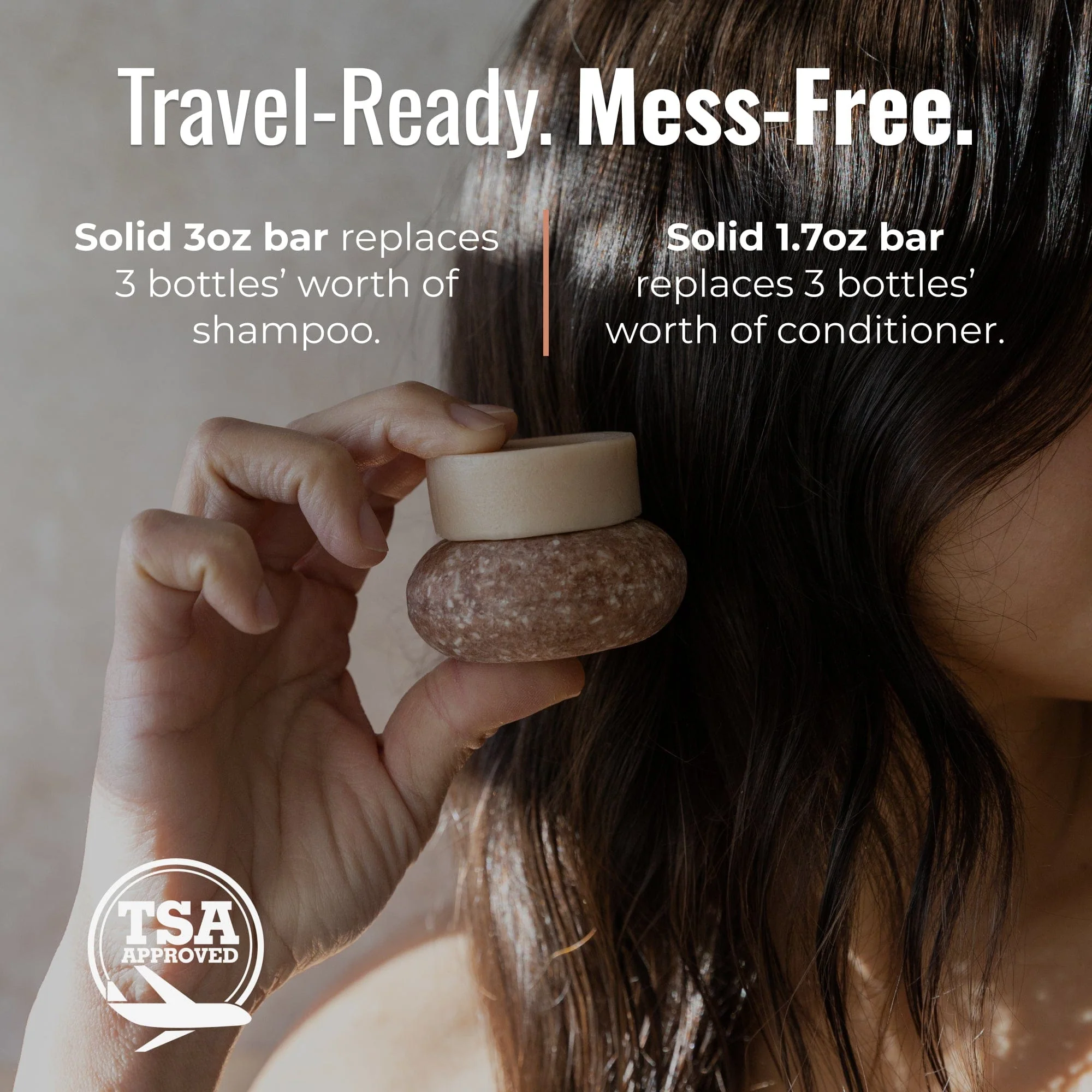 Zero Waste Store Shampoo & Conditioner Bar Duo - Image 16