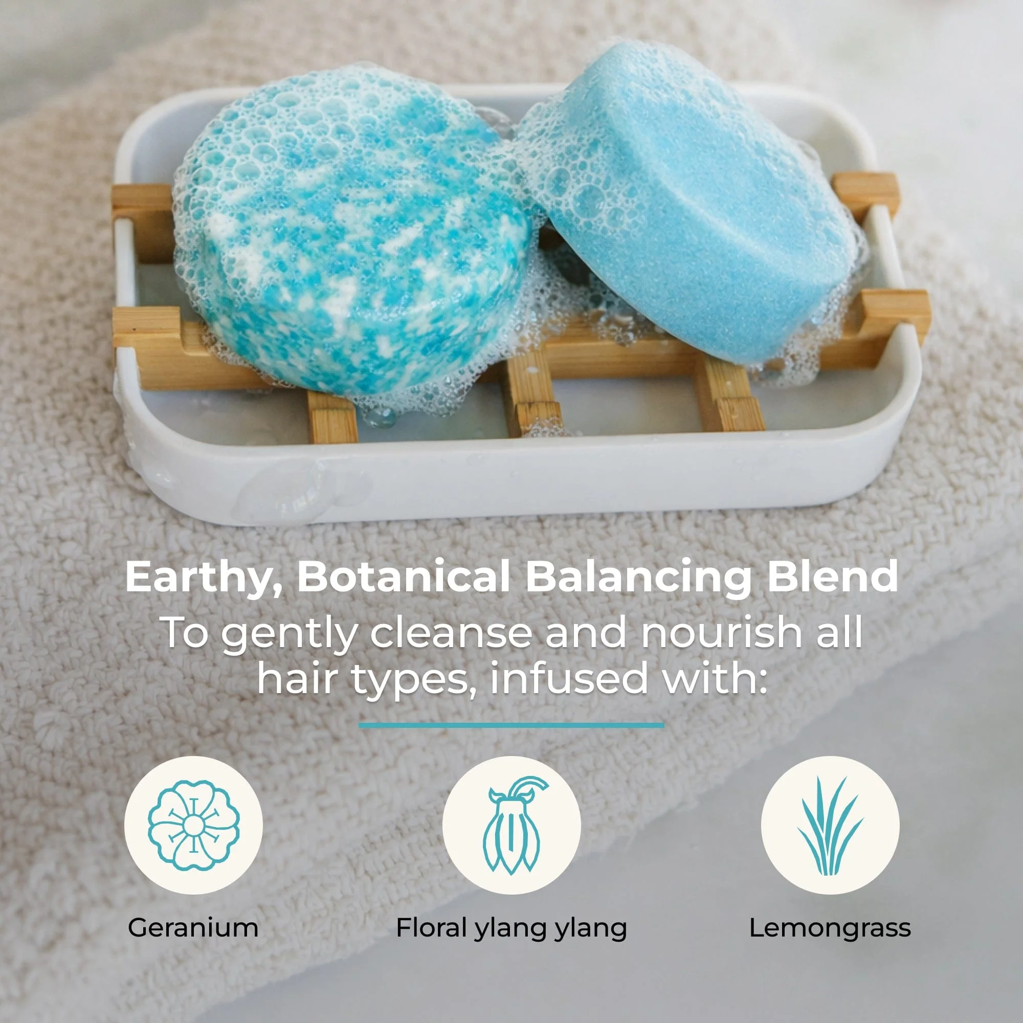 Zero Waste Store Shampoo & Conditioner Bar Duo - Image 18