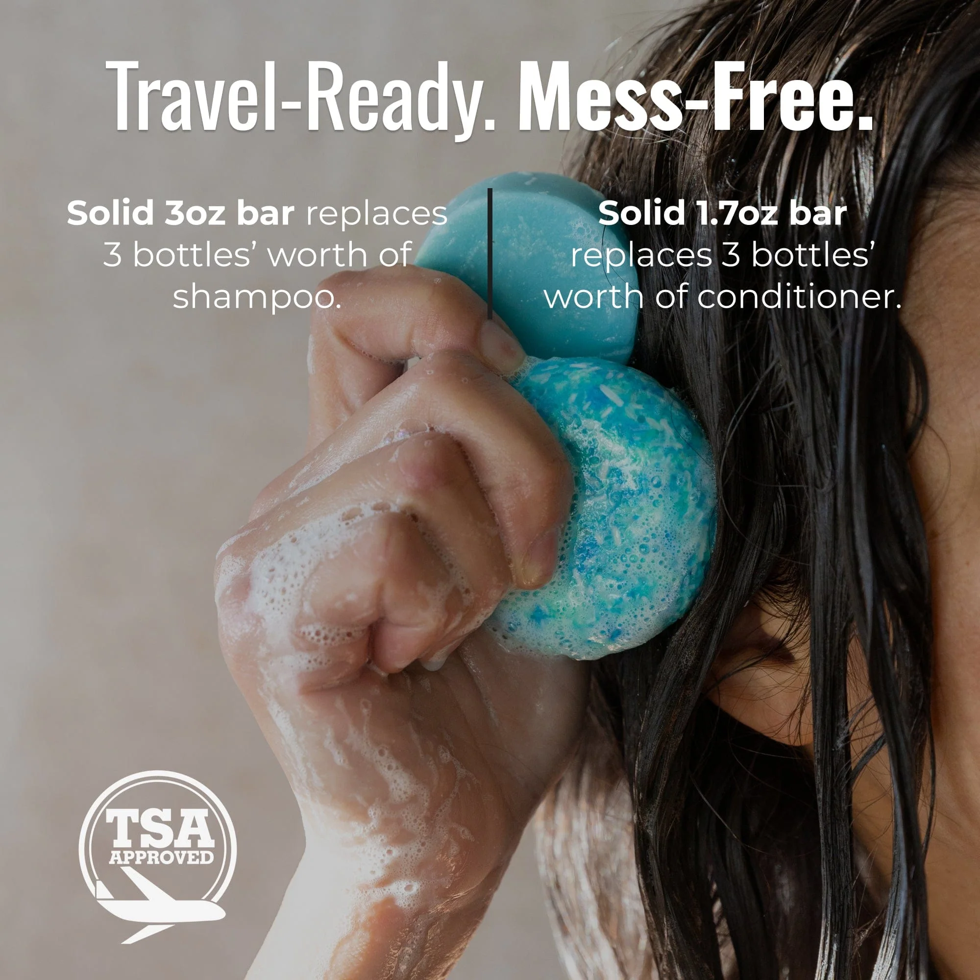 Zero Waste Store Shampoo & Conditioner Bar Duo - Image 19