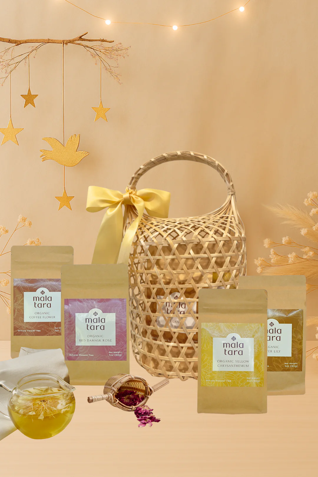 Mala Tara Signature Tea Celebration Gift Basket