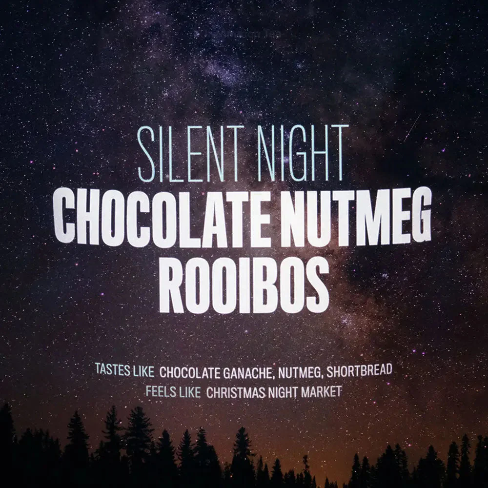 August Uncommon Tea Silent Night - Chocolate Nutmeg Rooibos (Caffeine Free) - Image 5