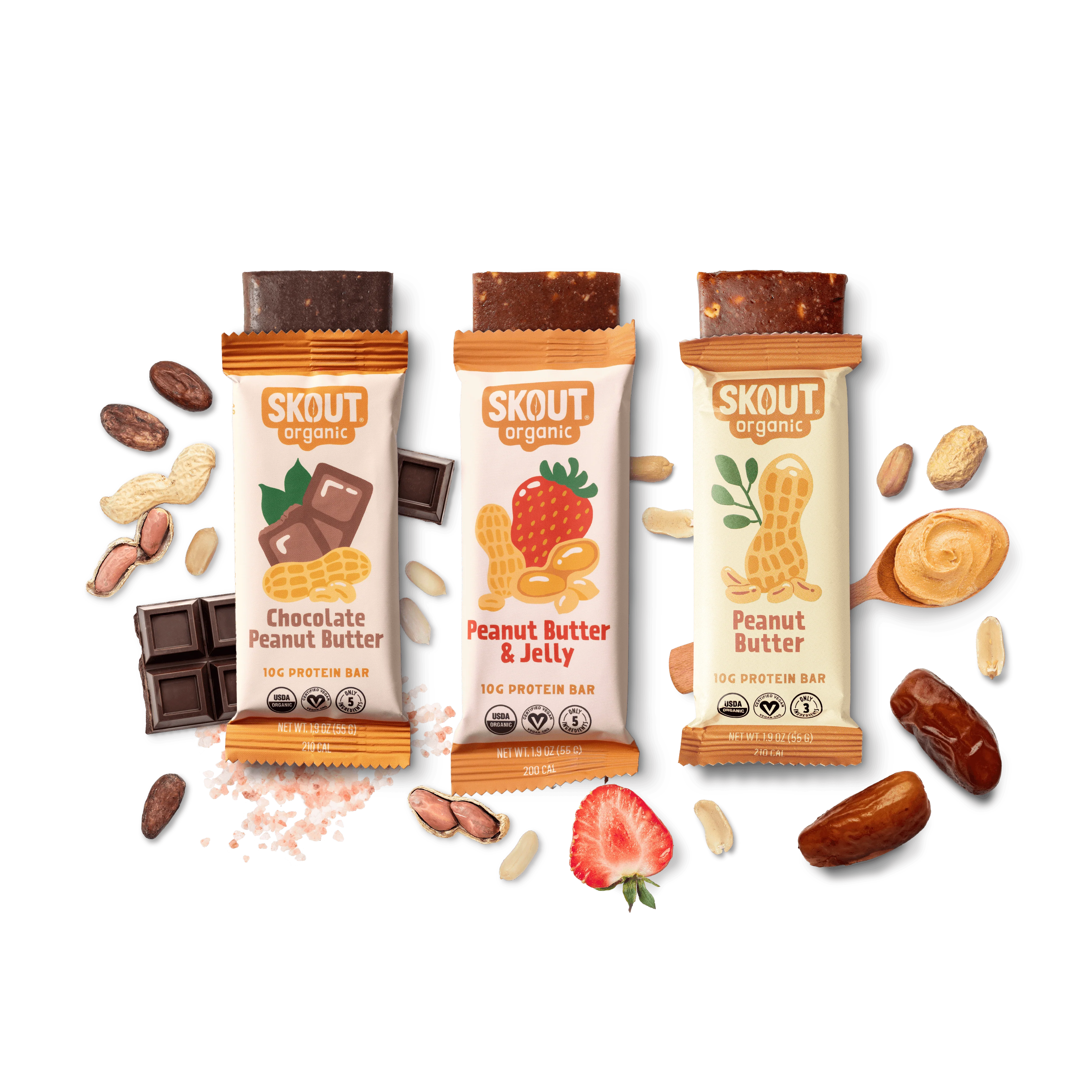 Skout Organic Protein Bar Sample Pack