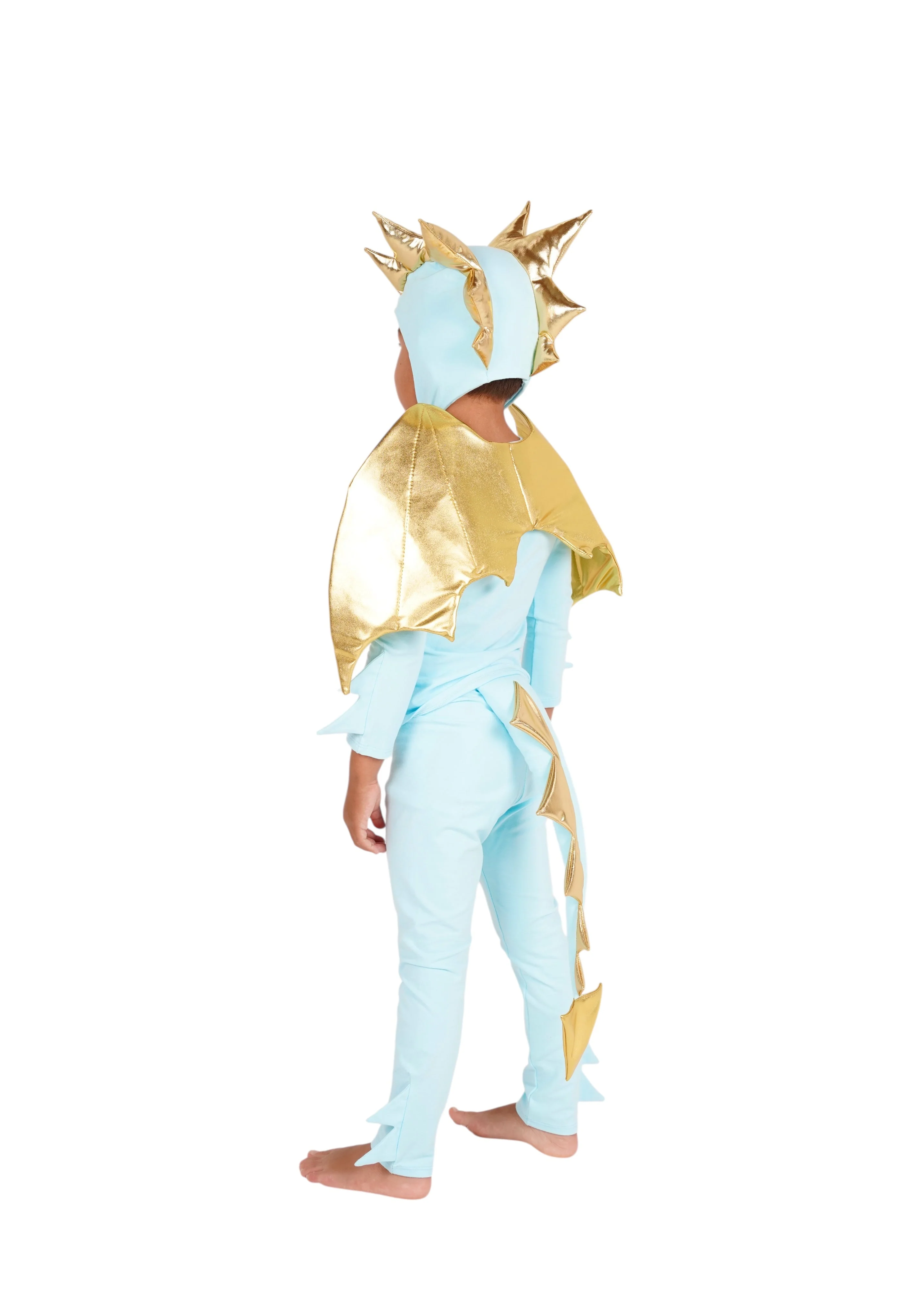 Band of the Wild Sky Blue Dragon Costume - Image 10