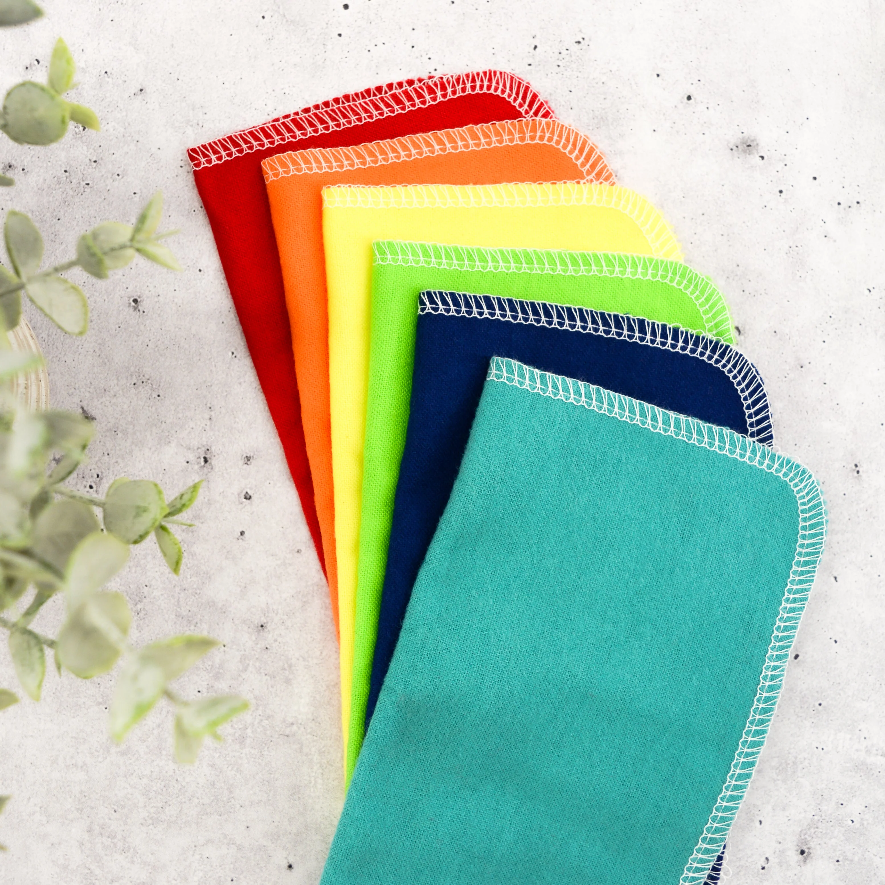 Marley's Monsters Small Cloth Napkins: Color Mixes - Image 15