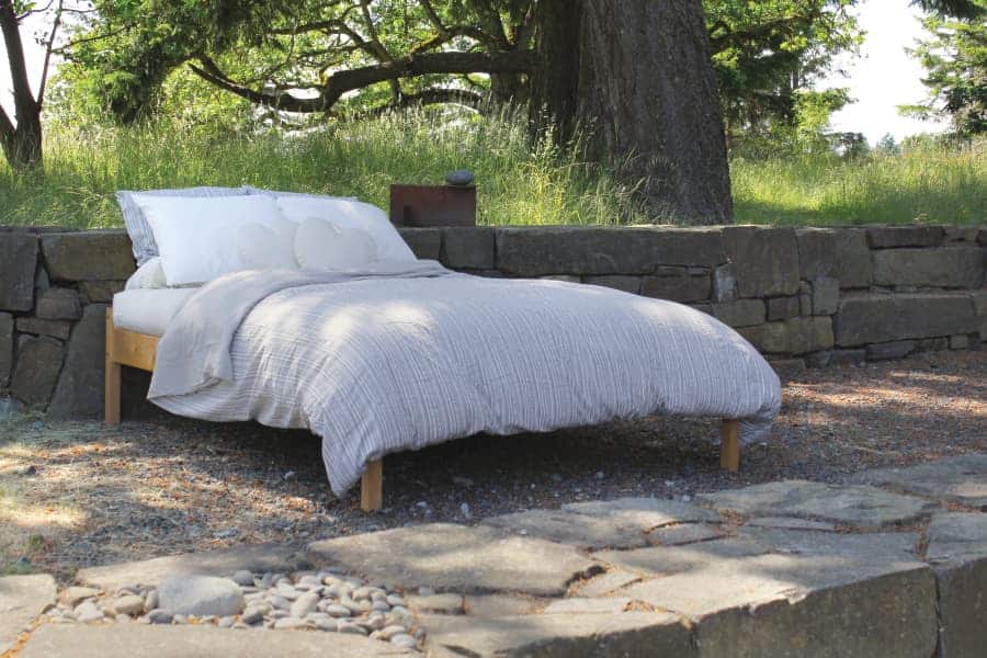 Soaring Heart Organic Cotton, Latex & Wool Futon