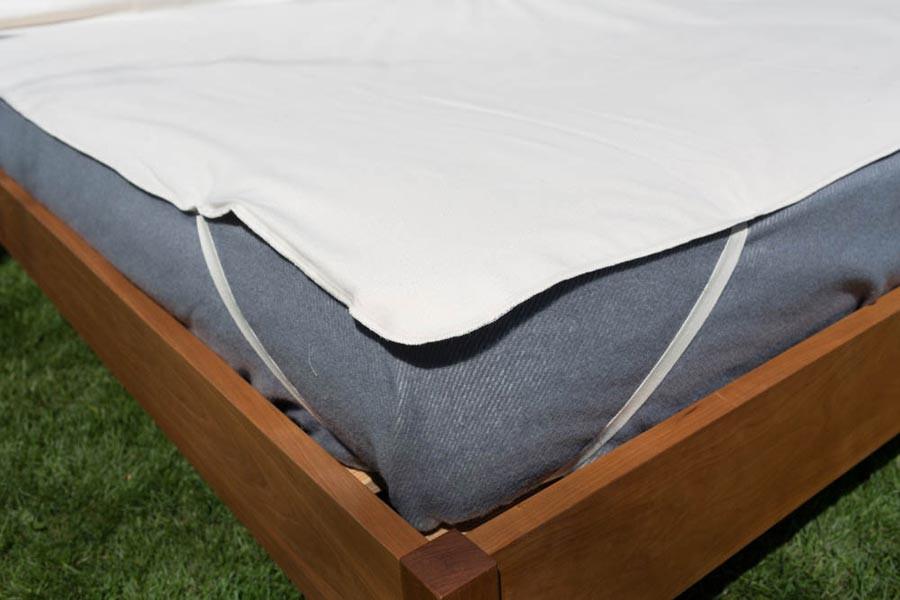 Soaring Heart Organic Cotton Mattress Protector - Image 2