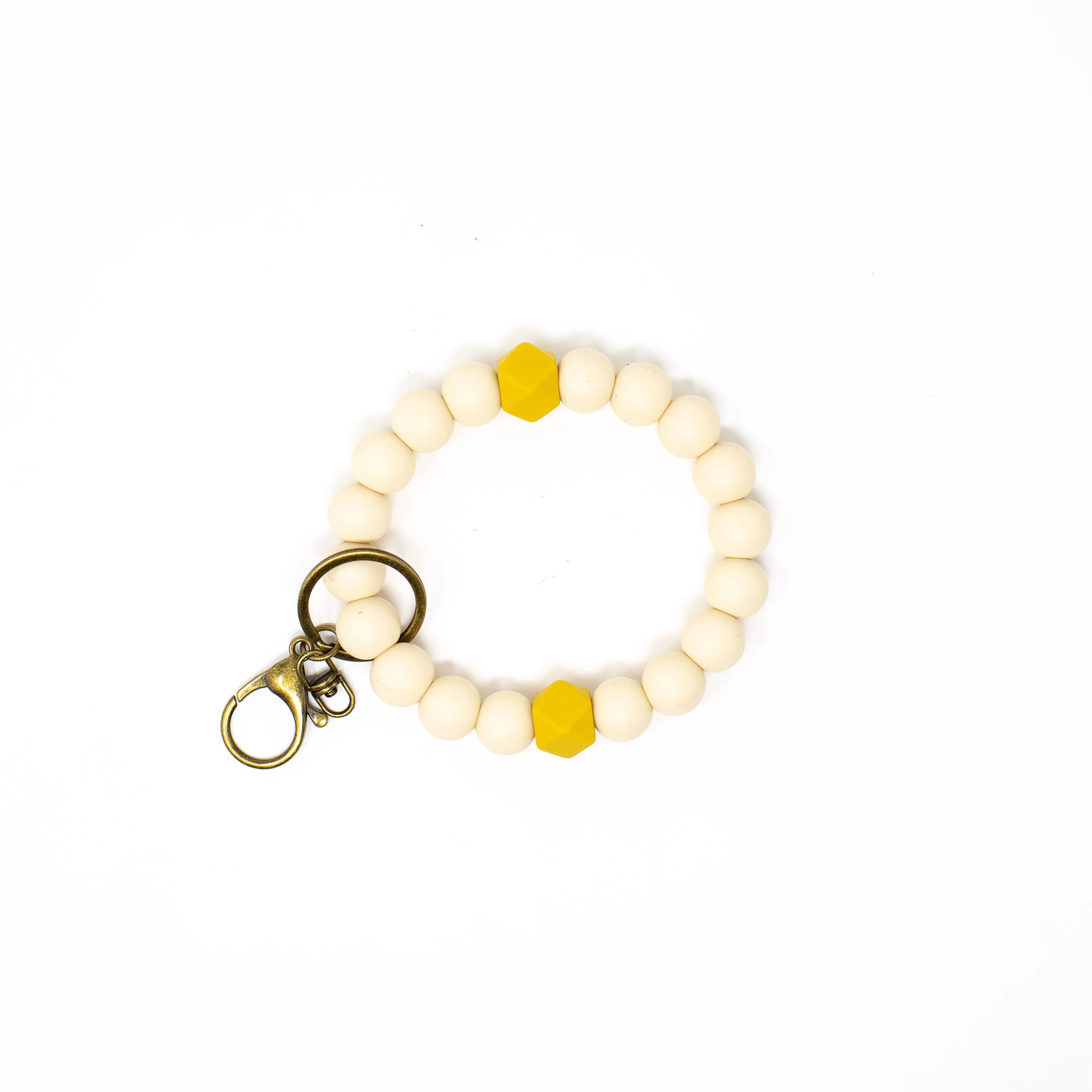Three Hearts Sophia Key Bangle Bracelet - Chewable Jewelry - Image 5