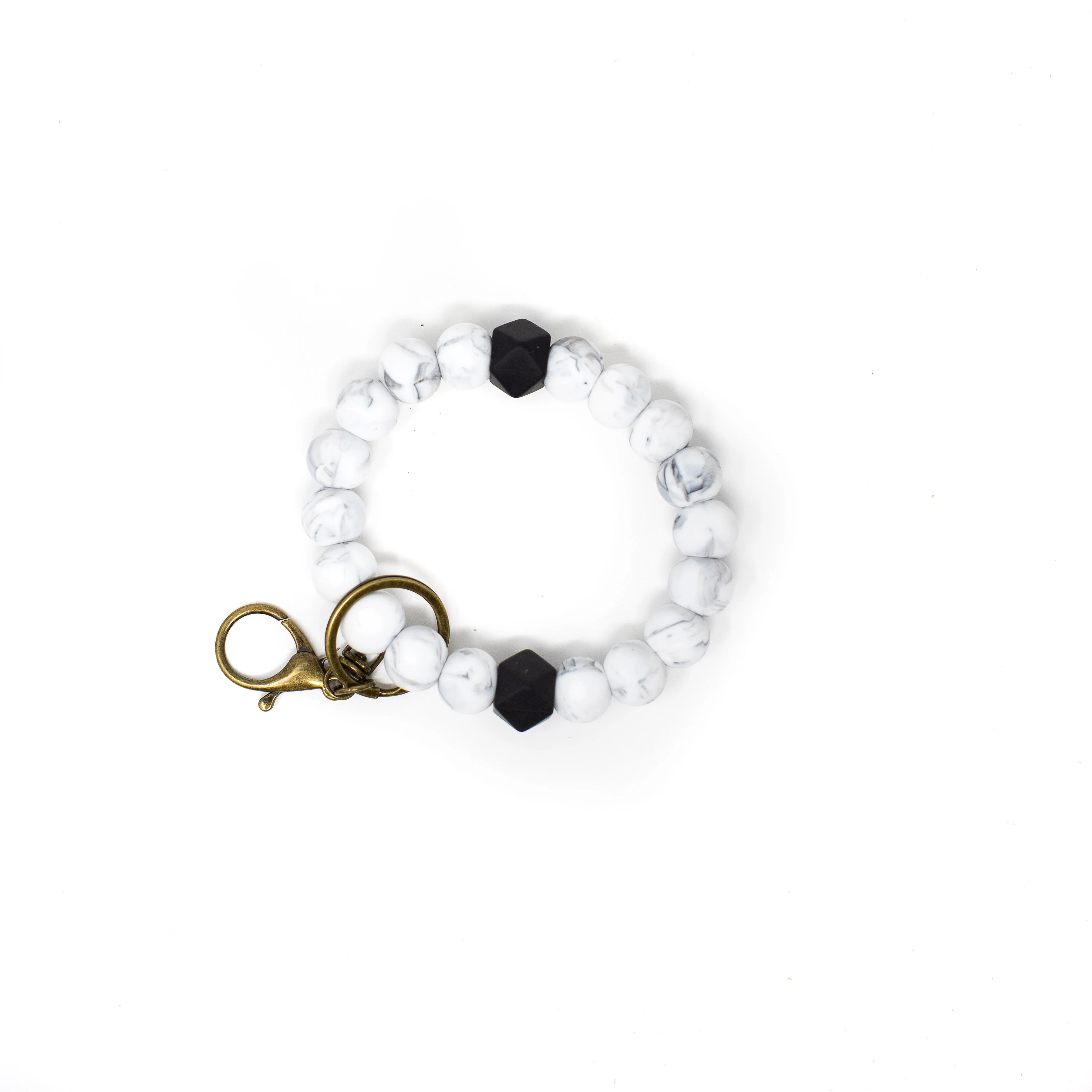 Three Hearts Sophia Key Bangle Bracelet - Chewable Jewelry - Image 8