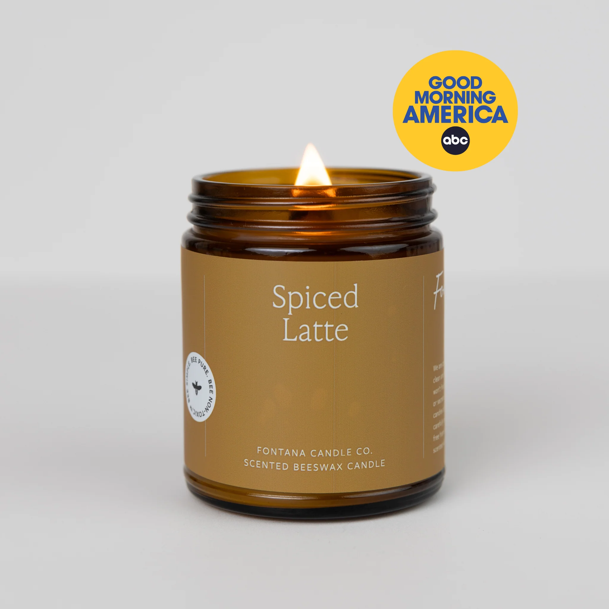 Fontana Candle Co Spiced Latte Jar Candle - Image 6