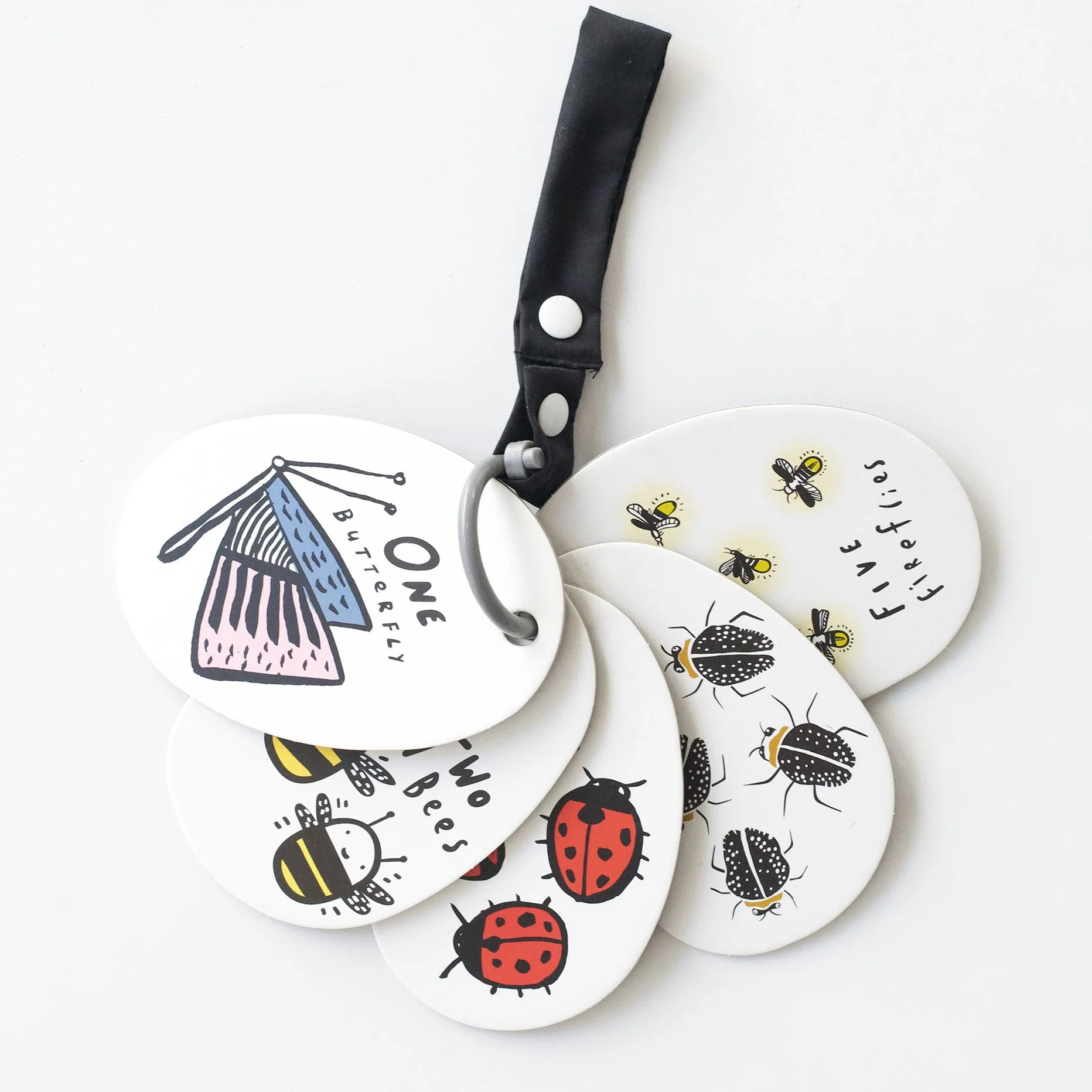 Wee Gallery Stroller Cards - I See Bugs to Count - Image 4