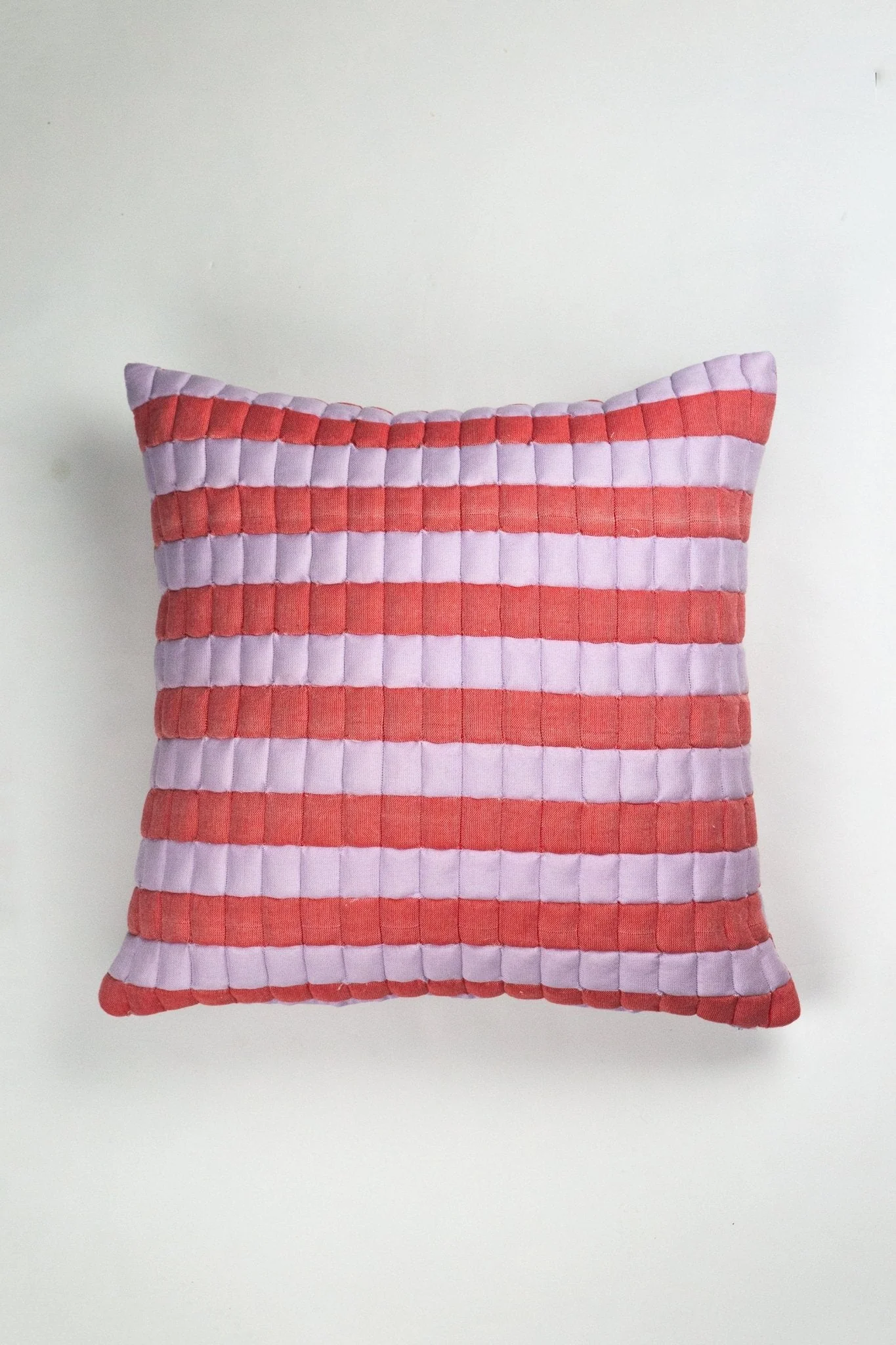 Archive New York Sujani Striped Quilted Pillow - Image 3