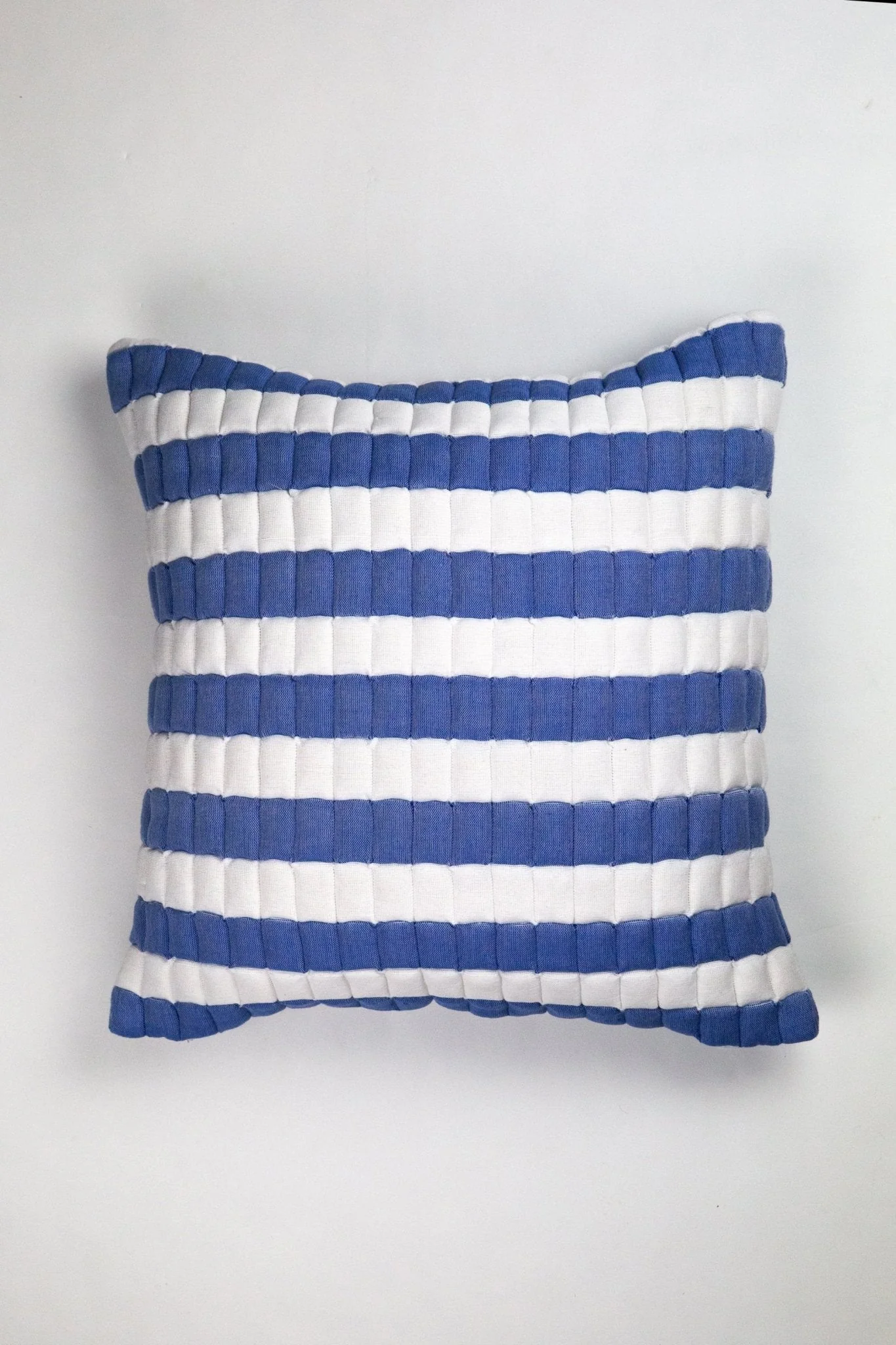 Archive New York Sujani Striped Quilted Pillow - Image 4