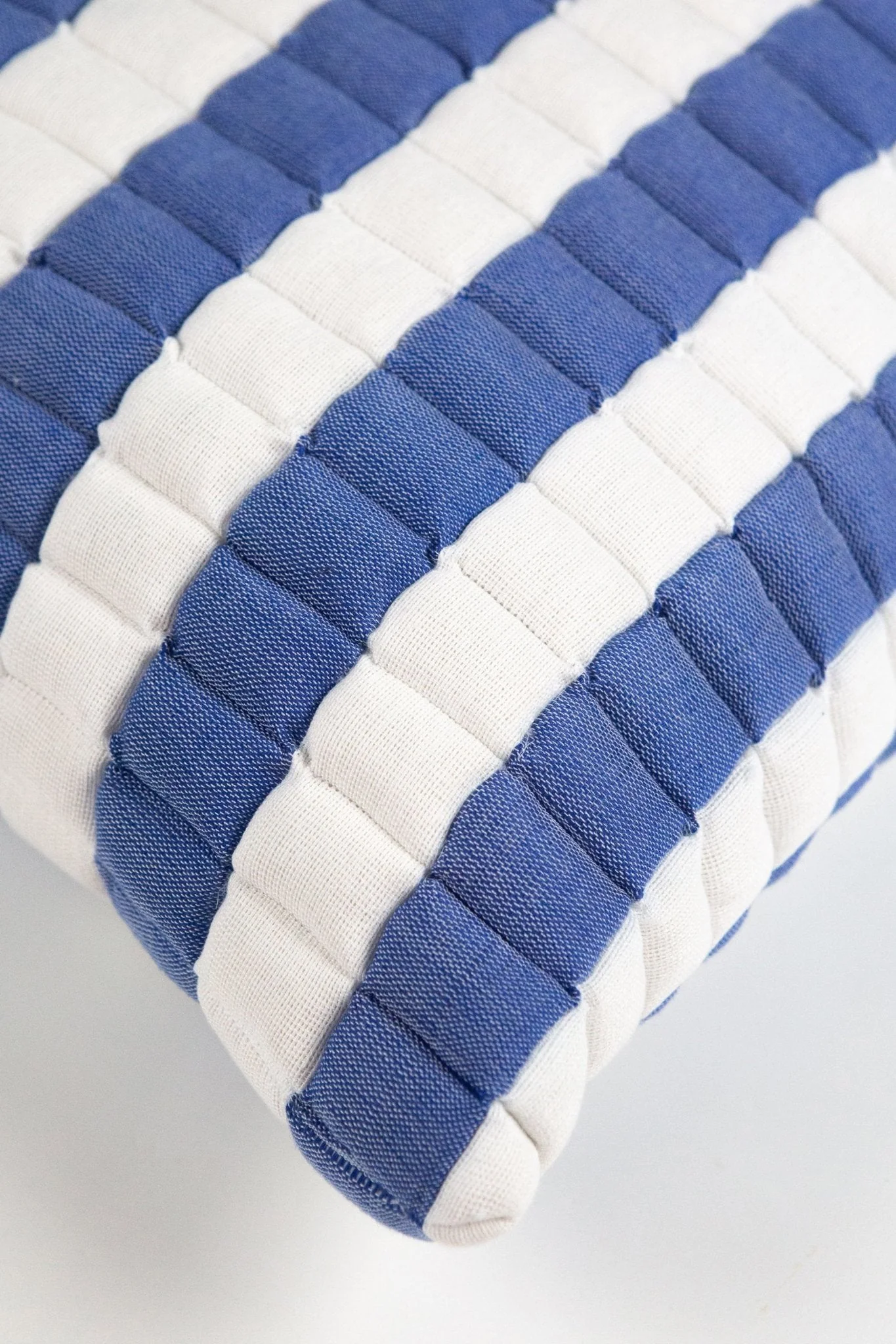 Archive New York Sujani Striped Quilted Pillow - Image 5