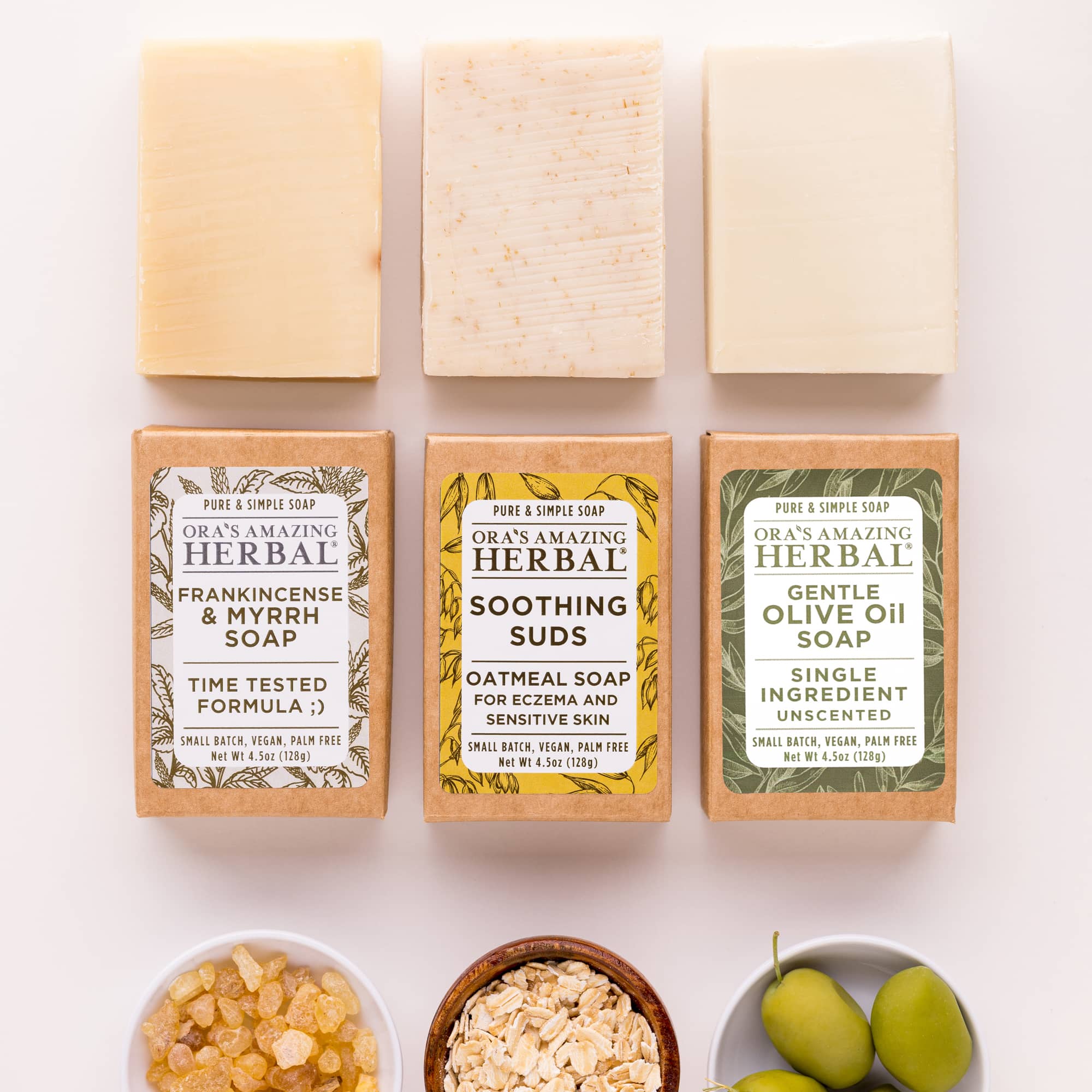 Ora's Amazing Herbal Super Soothing Soap Bundle - Image 2