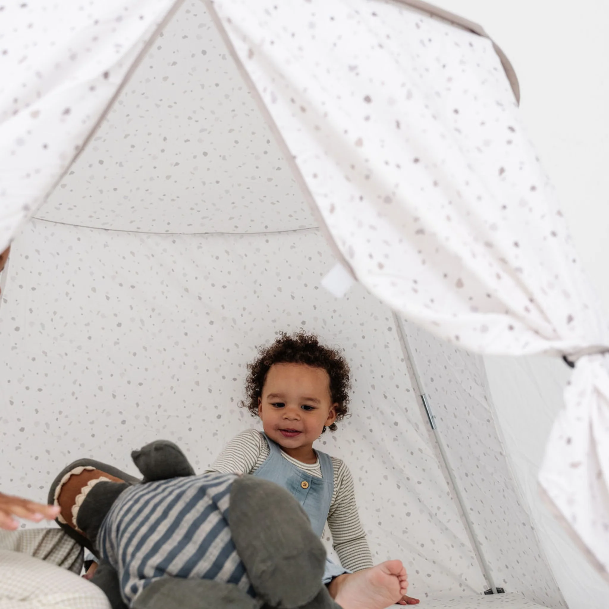 Terrazzo Chalk Play Tent - Image 3