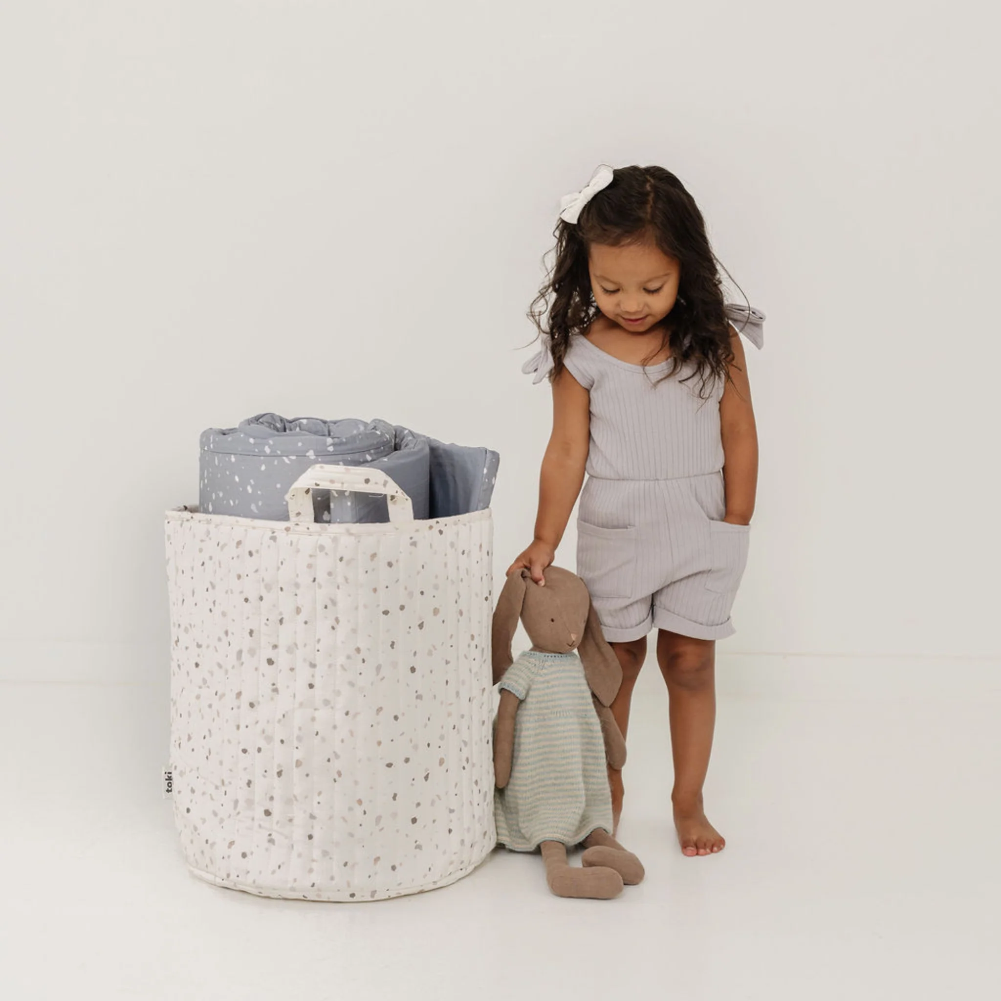 Terrazzo Chalk Storage Basket - Image 3