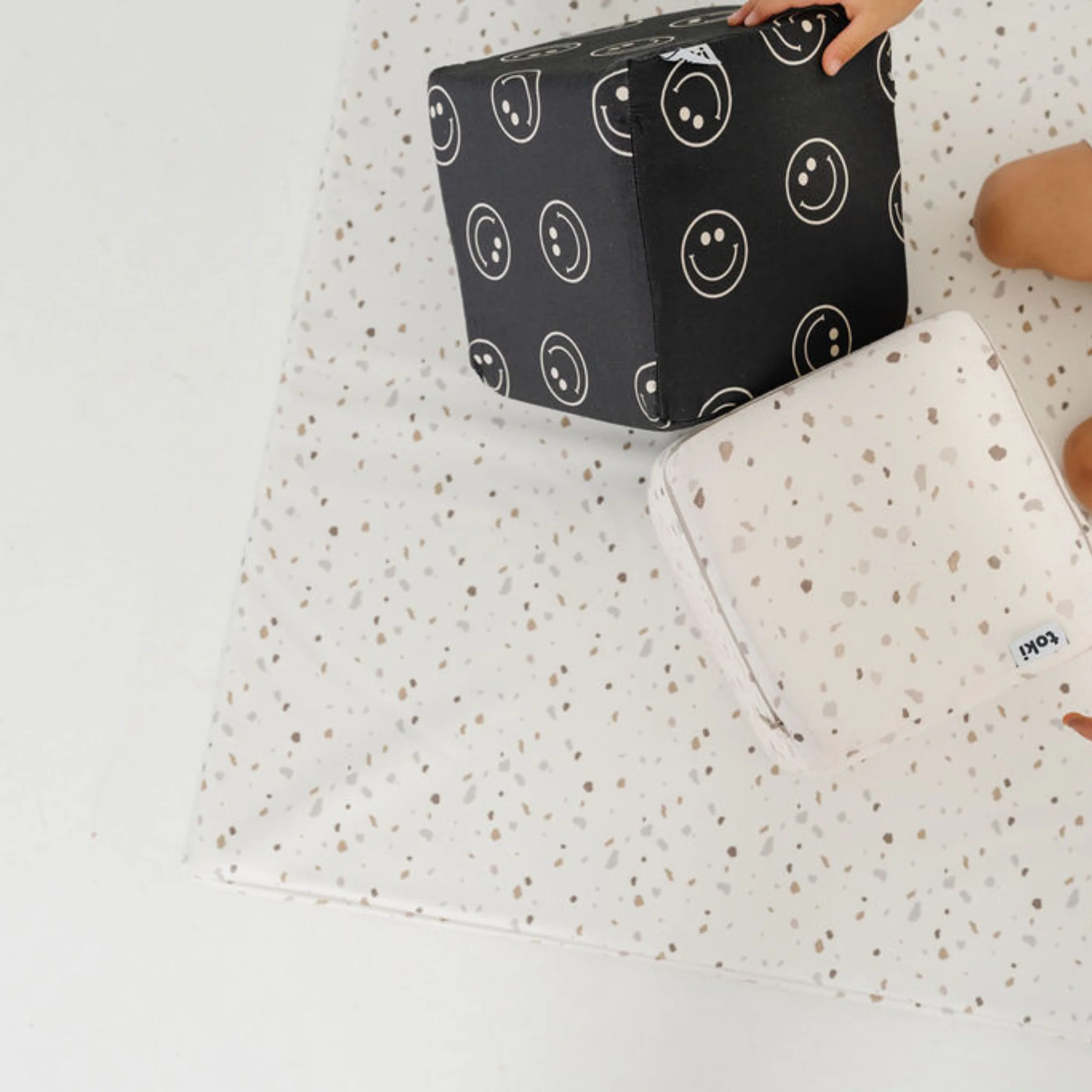 Terrazzo Chalk Vegan Leather Mat - Image 14