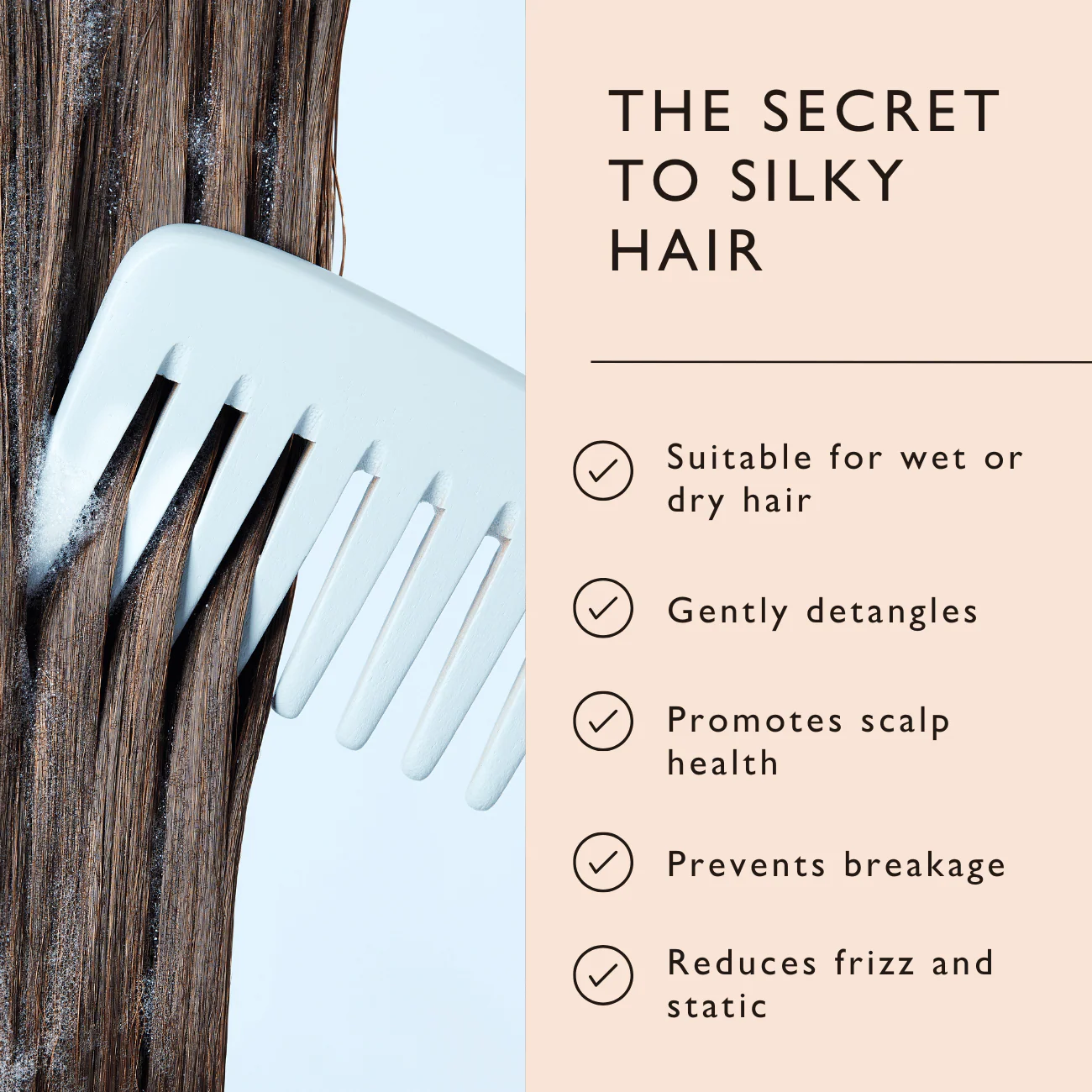 UpCircle The Haircare Duo + Bamboo Wide Tooth Comb - Image 4