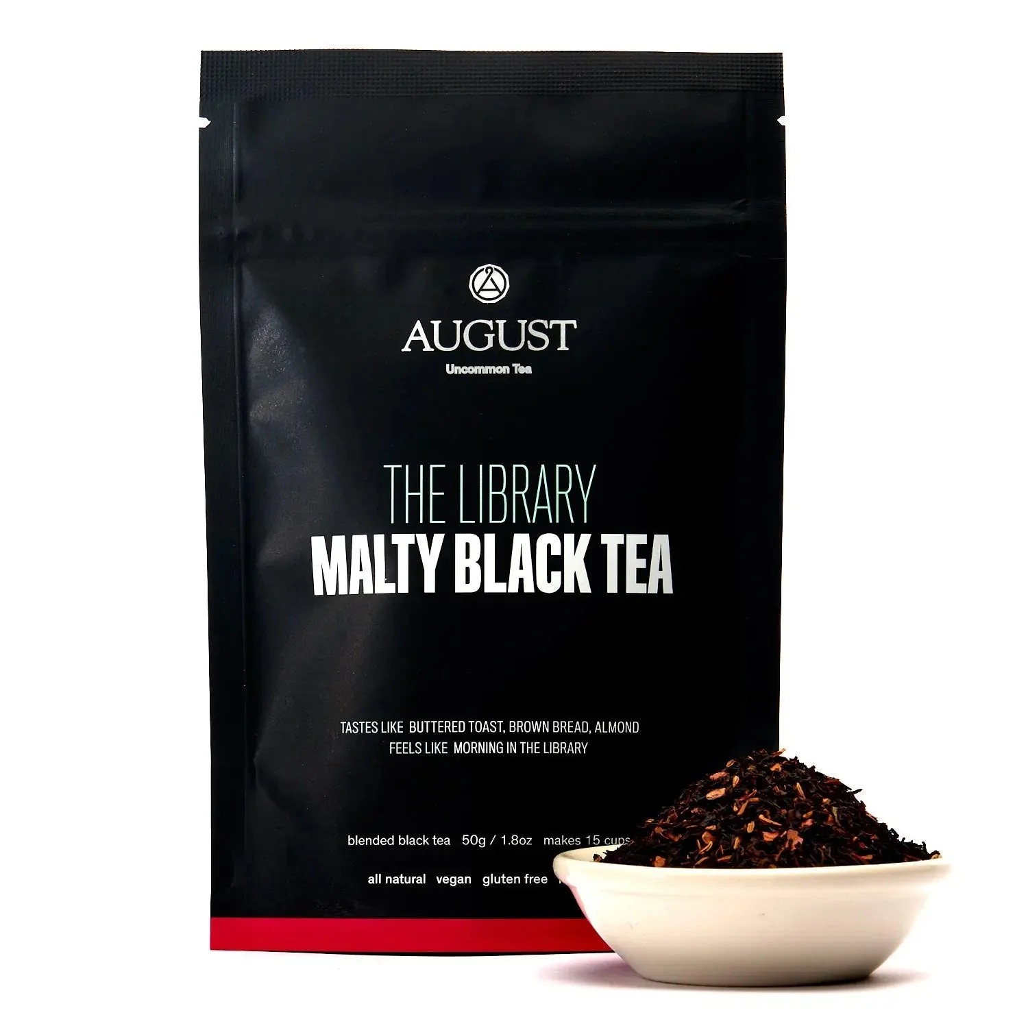 August Uncommon Tea The Library - Malty Black Tea - Image 3
