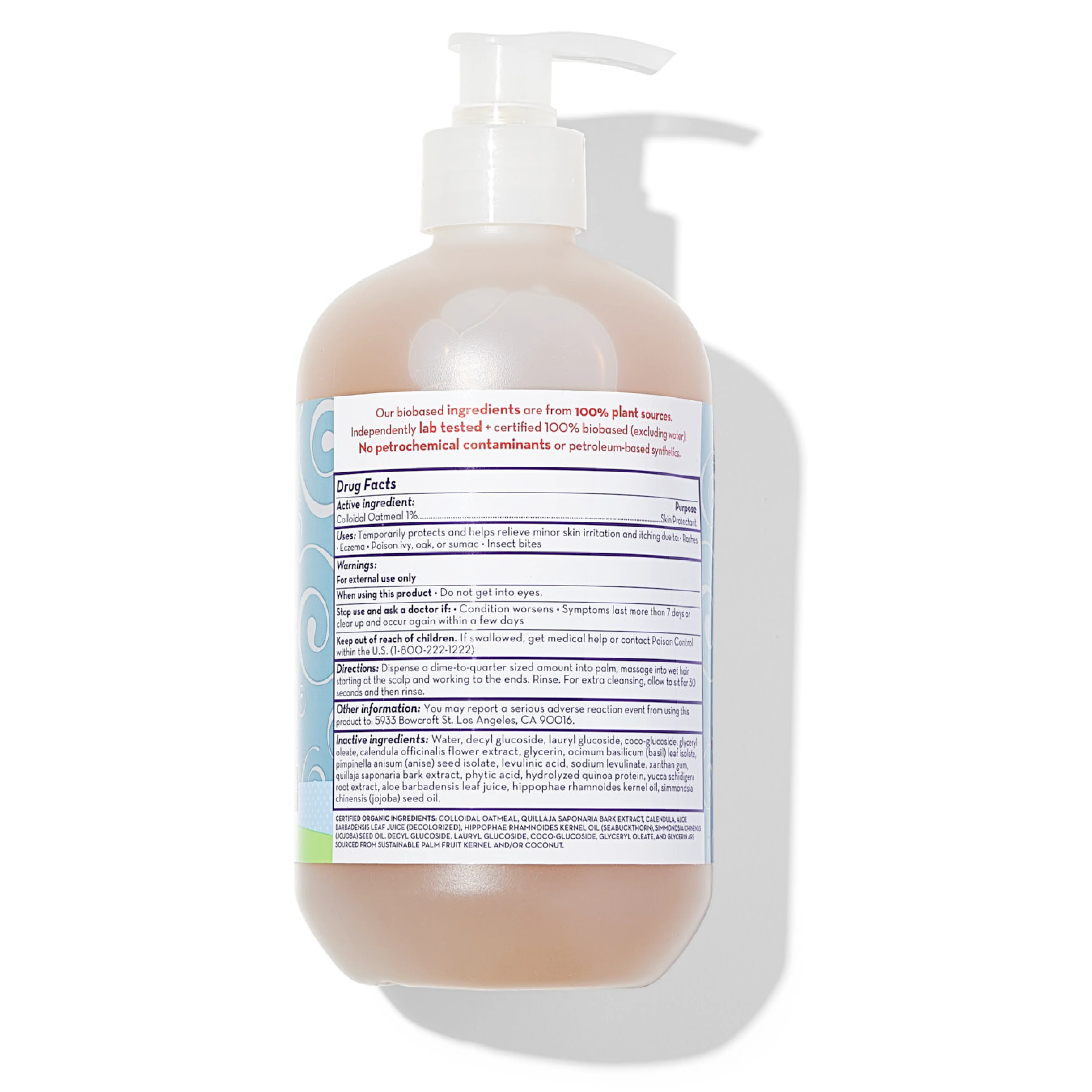 California Baby Therapeutic Relief™ Eczema Shampoo & Bodywash - Image 4