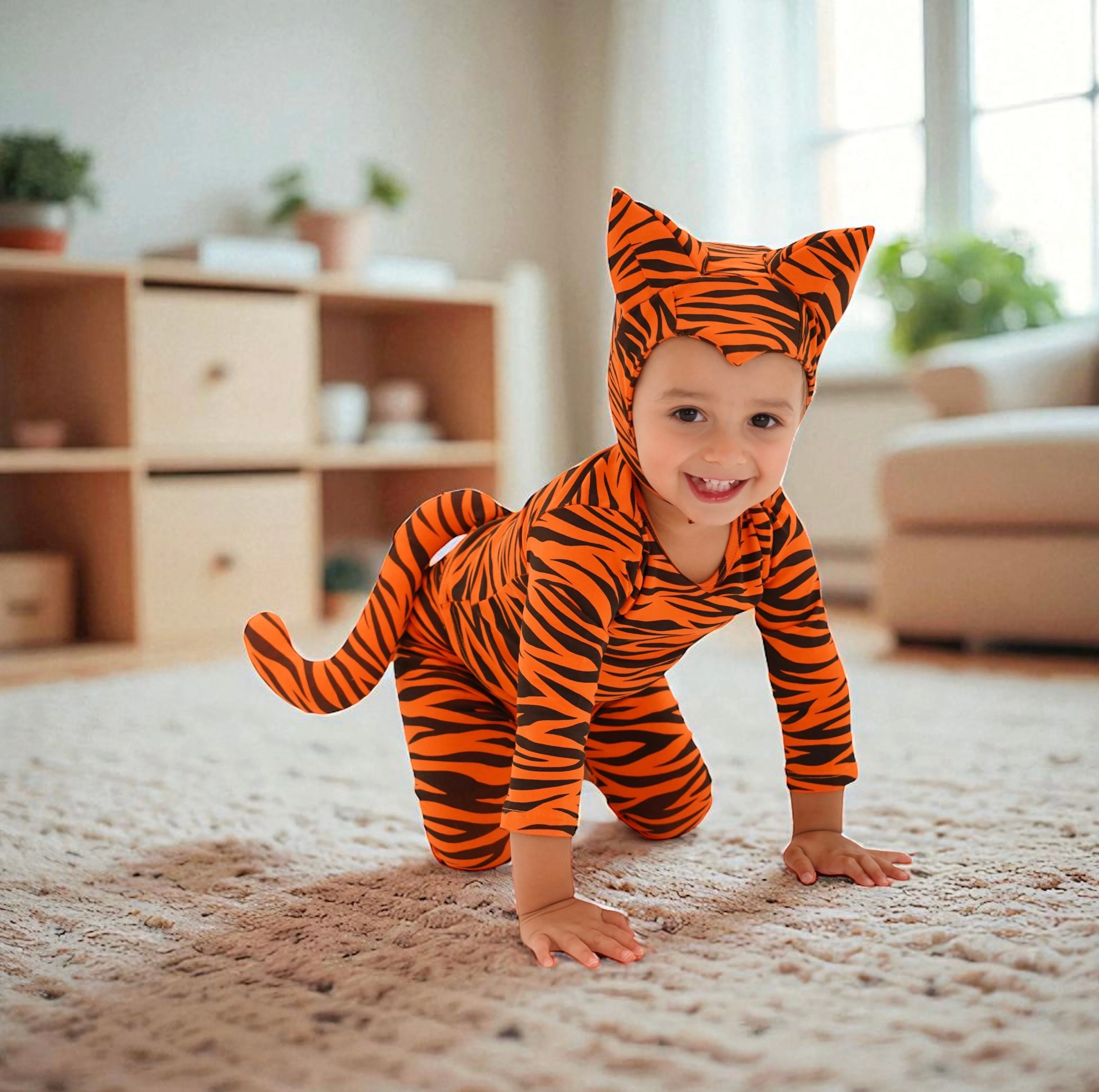 Band of the Wild Tiger Pajama Costume - Image 8