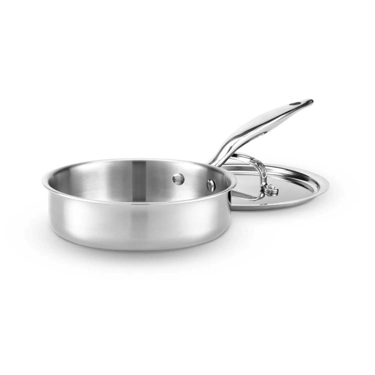 Heritage Steel Titanium Series 1.5 Quart Mini Sauté with Lid - Image 2