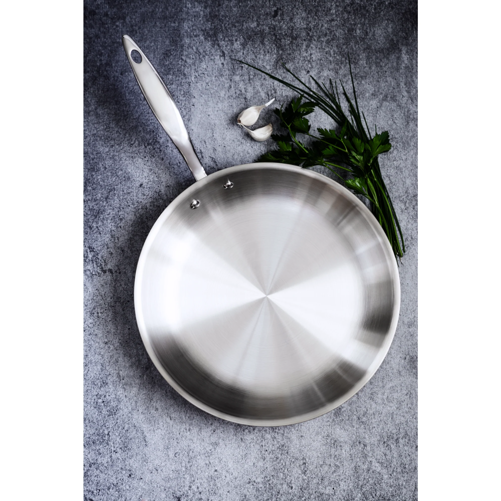 Heritage Steel Titanium Series 12" Fry Pan - Image 4