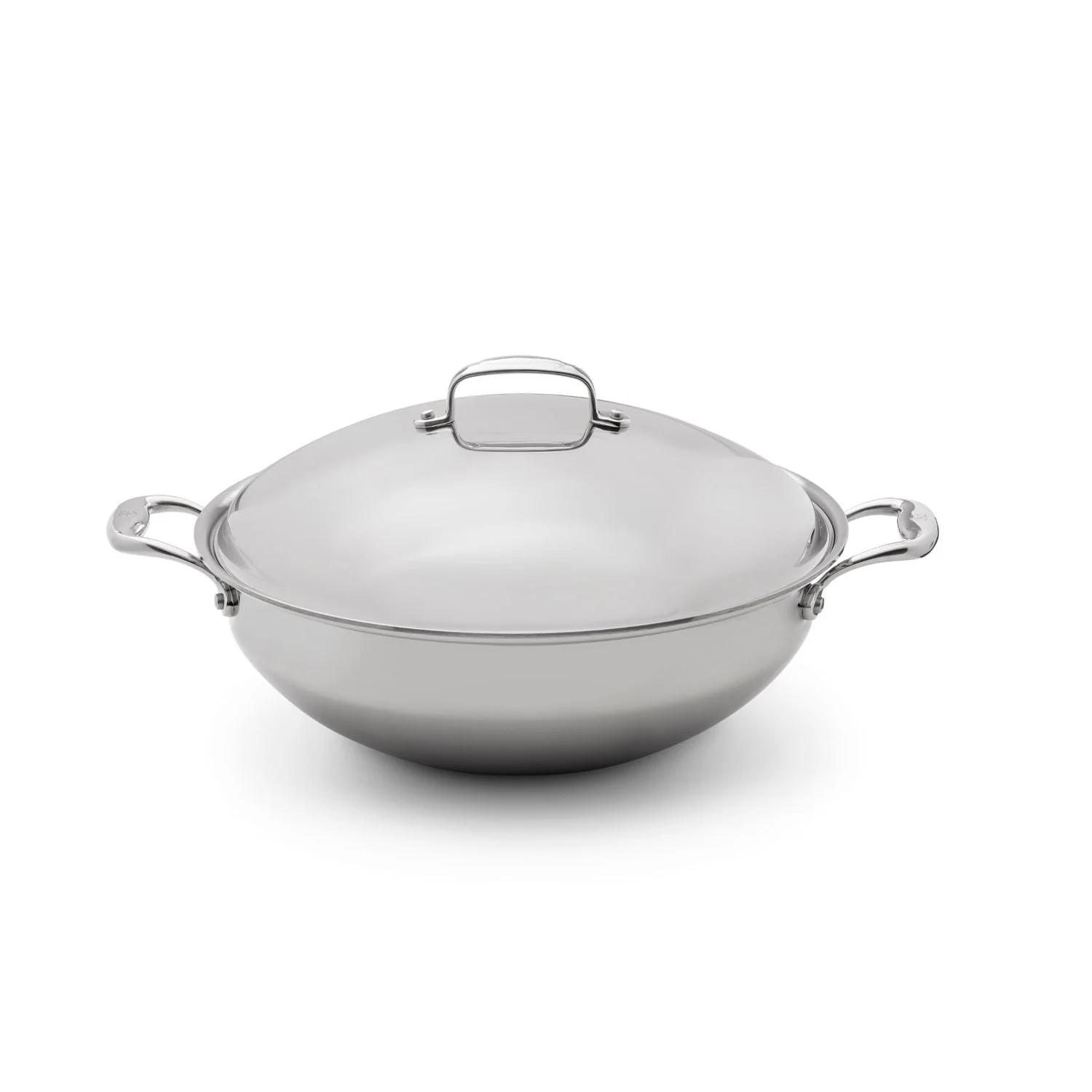 Heritage Steel Titanium Series 13.5" Wok with Lid