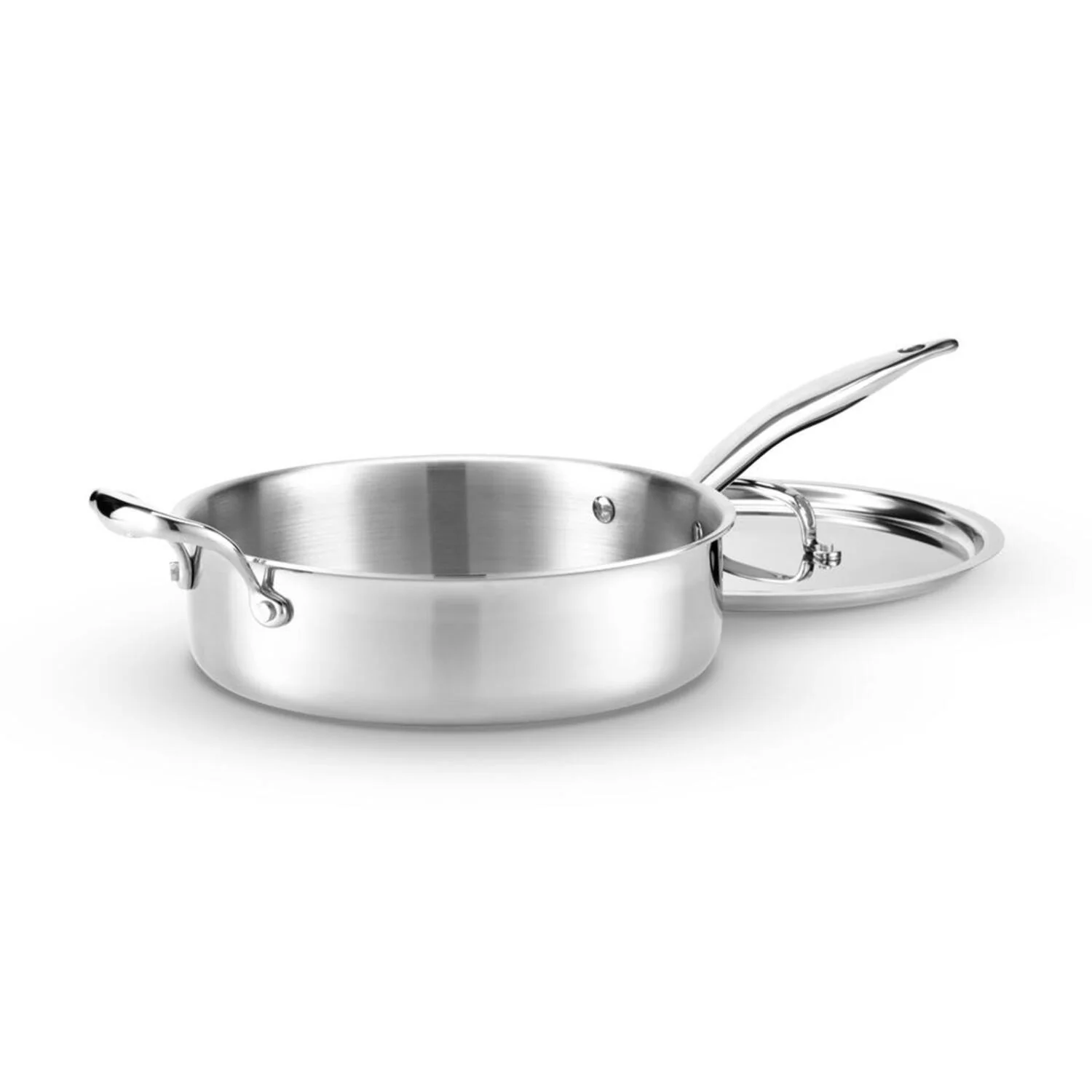 Heritage Steel Titanium Series 4 Quart Sauté with Lid - Image 3