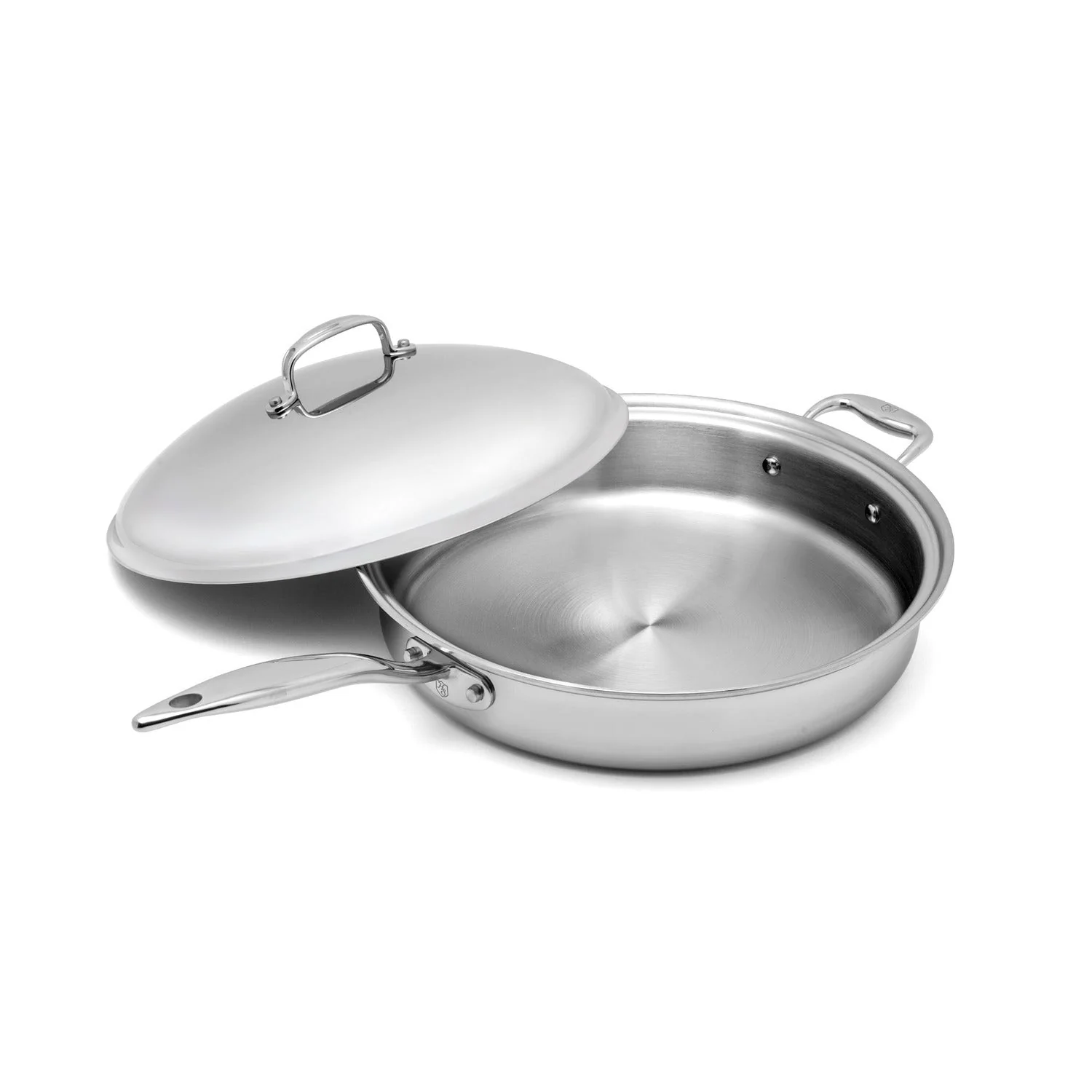 Heritage Steel Titanium Series 5 Quart Sauté with Lid - Image 2