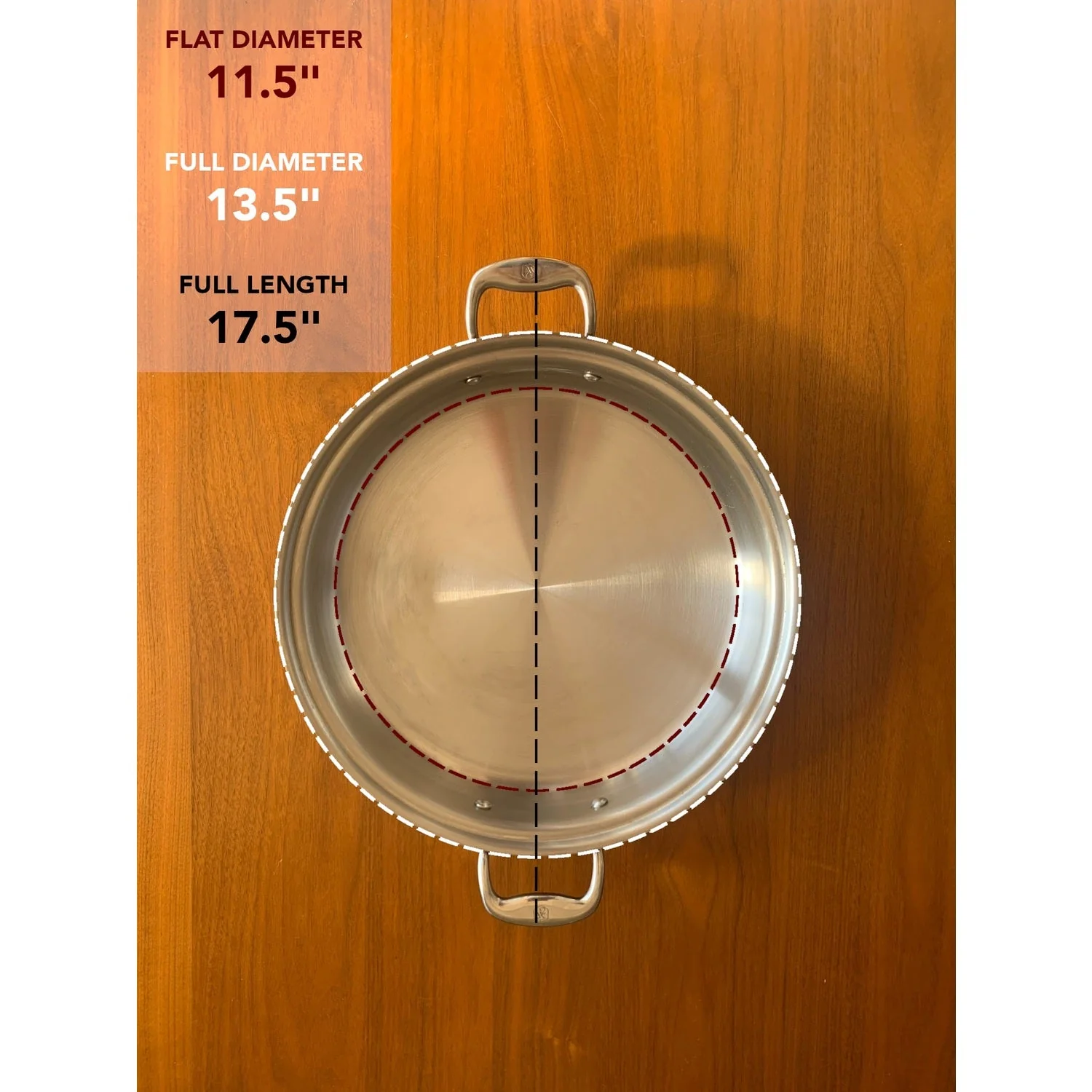 Heritage Steel Titanium Series 5 Quart Sauteuse - Image 2