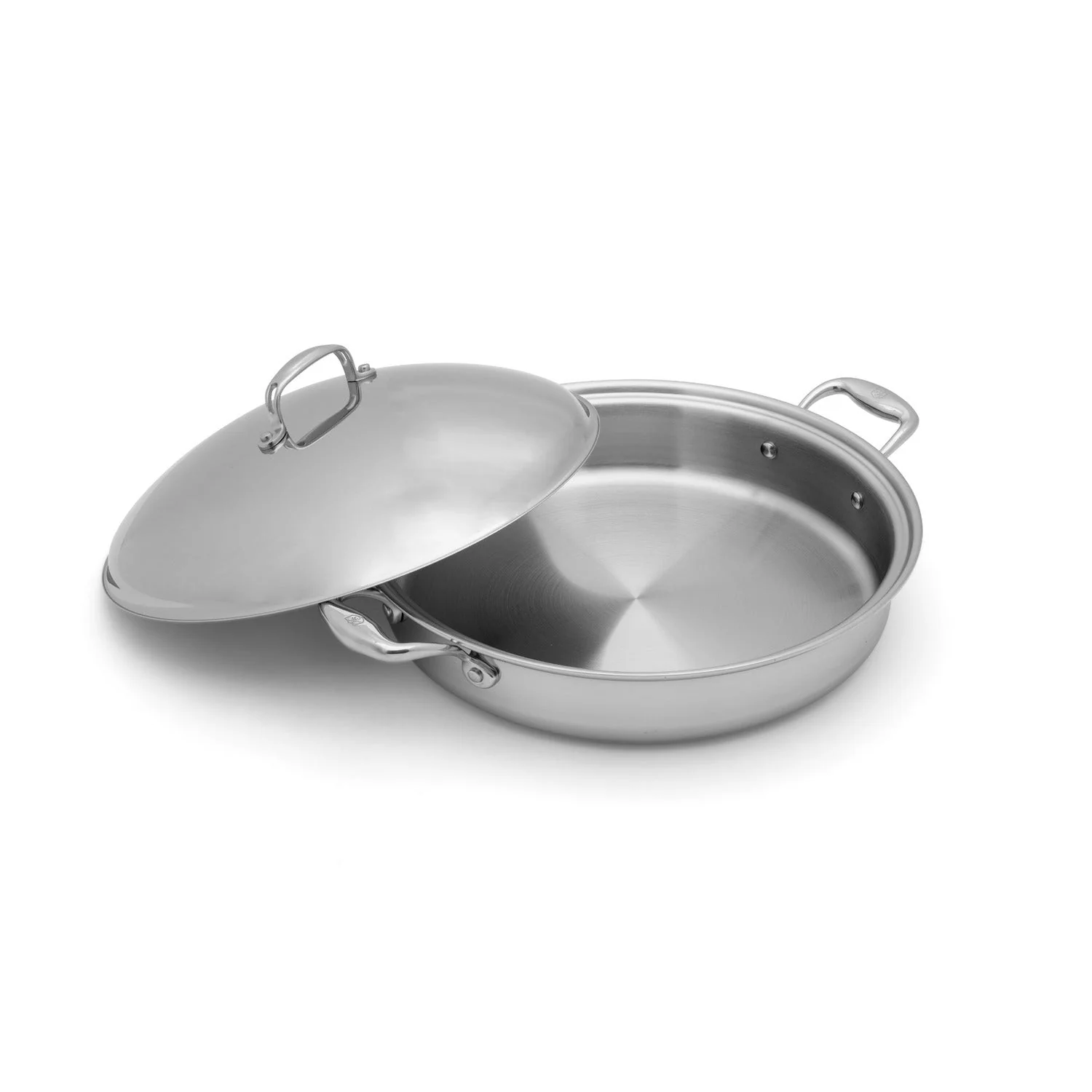 Heritage Steel Titanium Series 5 Quart Sauteuse with Lid - Image 2