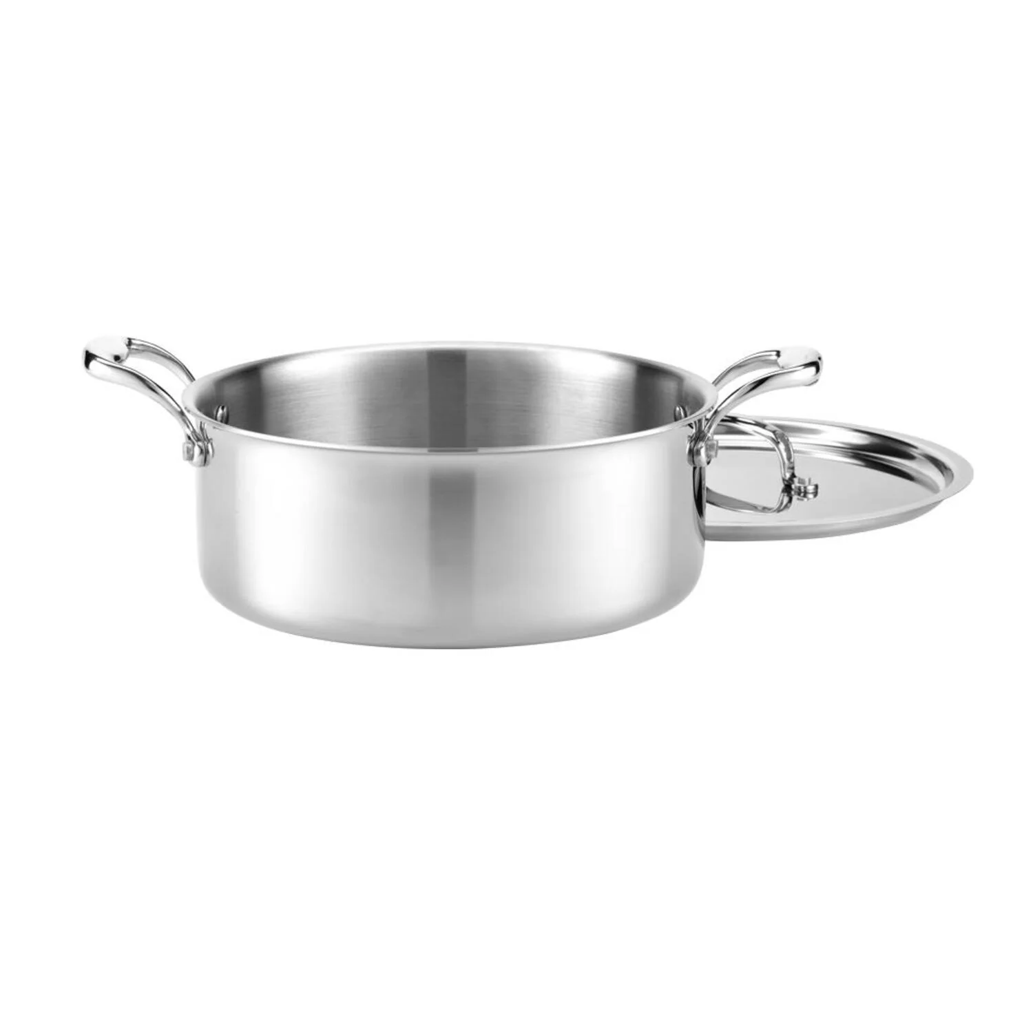 Heritage Steel Titanium Series 6 Quart Rondeau with Lid - Image 2