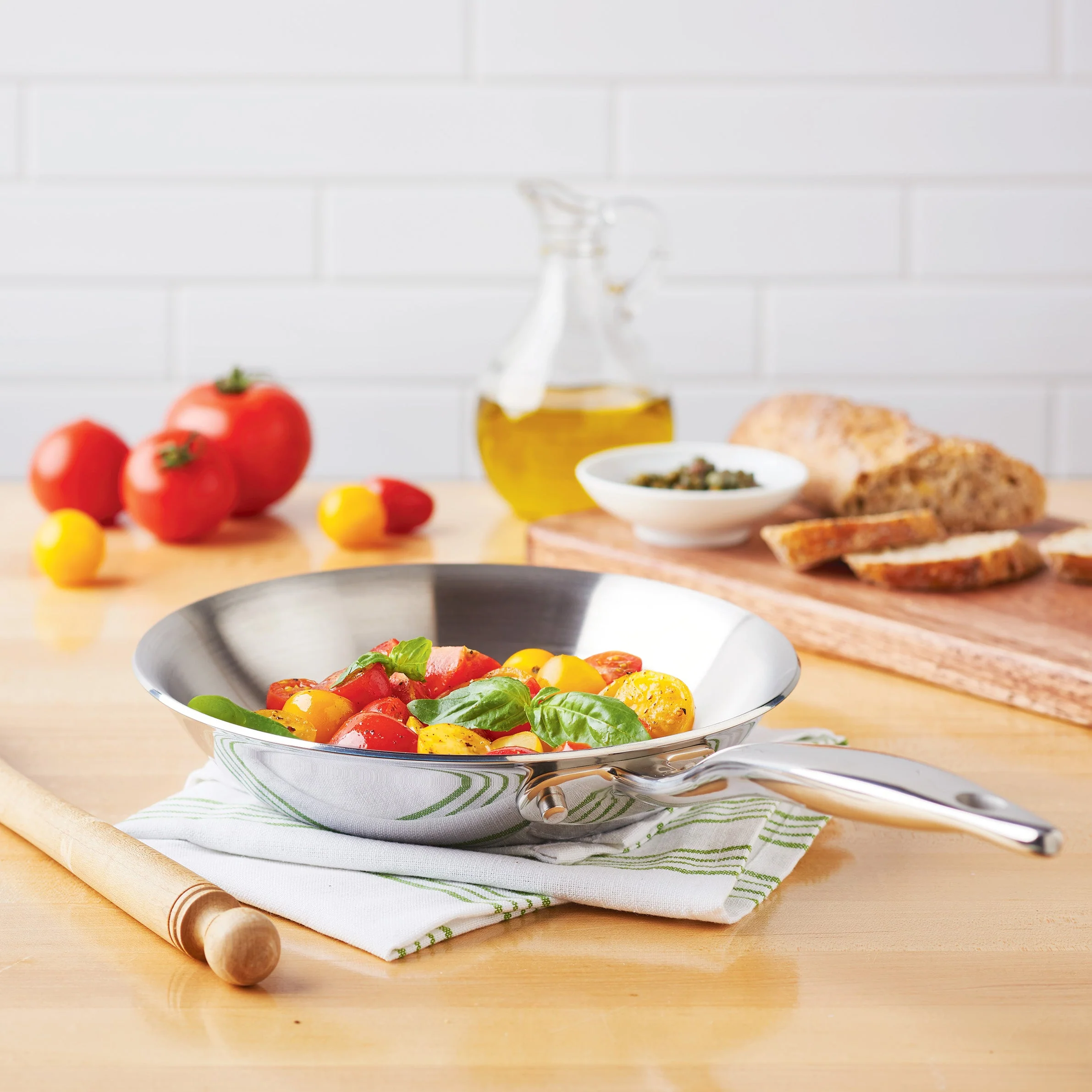 Heritage Steel Titanium Series 8.5" Fry Pan - Image 2
