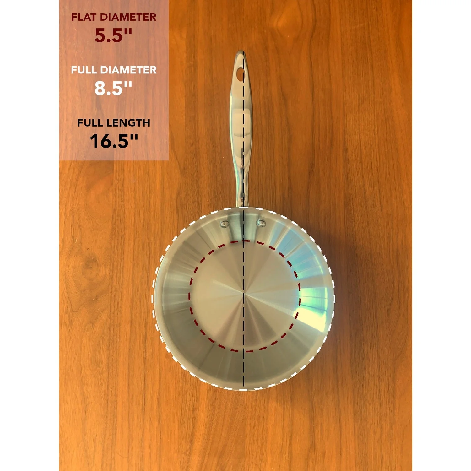 Heritage Steel Titanium Series 8.5" Fry Pan - Image 4