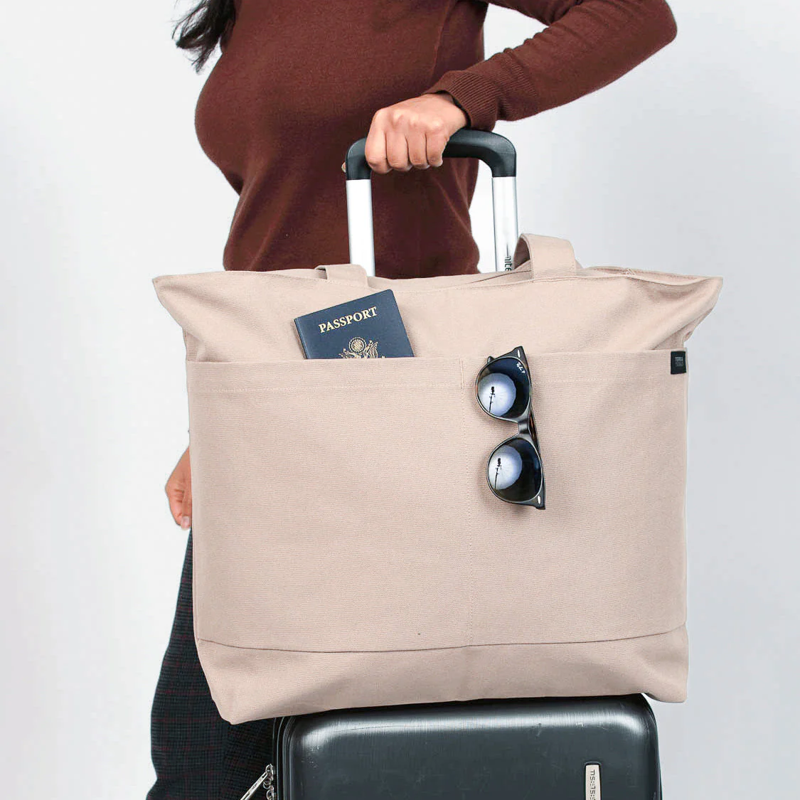 Terra Thread® Tote bags with trolley sleeve - Image 16