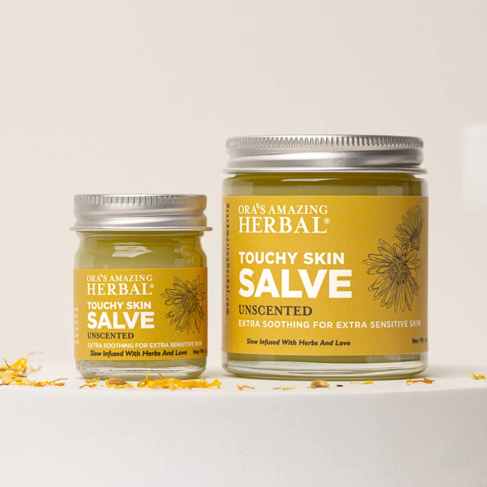 Ora's Amazing Herbal Touchy Skin Salve, Eczema Cream Ointment for Sensitive Skin - Image 9
