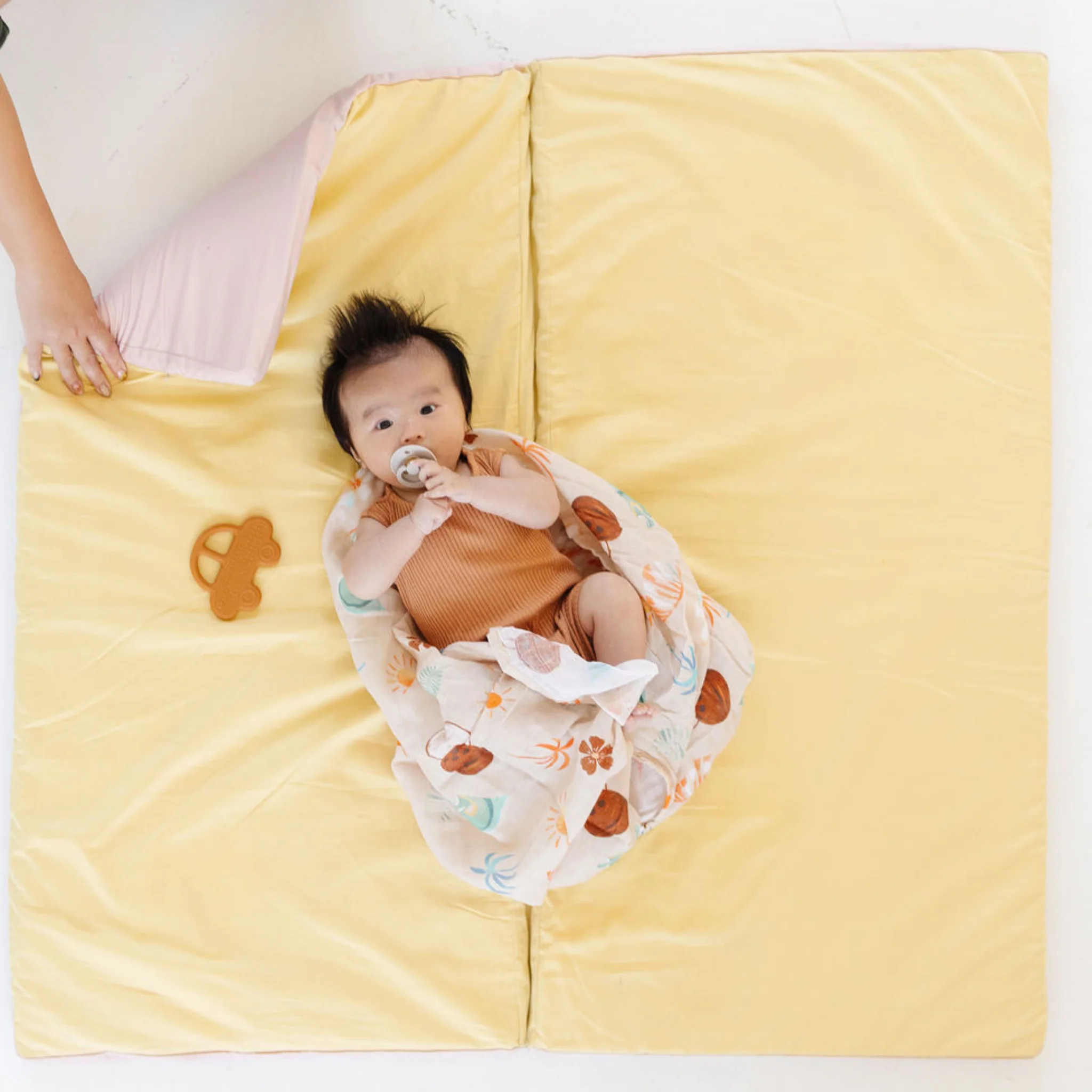Toki Mats Tutu + Daisy Organic Cotton Mat - Image 2