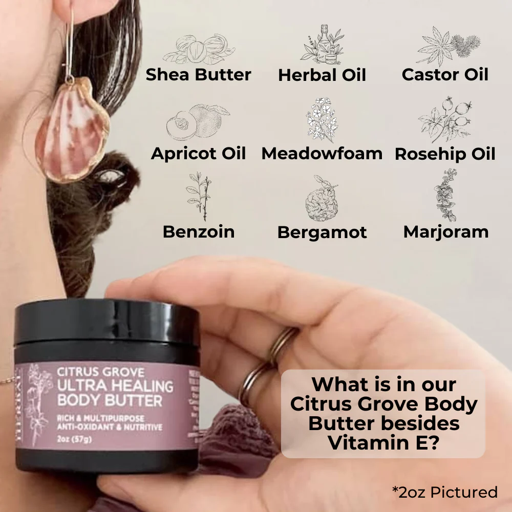 Ora's Amazing Herbal Ultra Healing Body Butter, Citrus Grove - Image 4