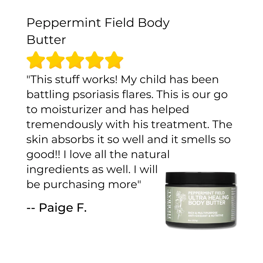 Ora's Amazing Herbal Ultra Healing Body Butter, Peppermint Field - Image 3