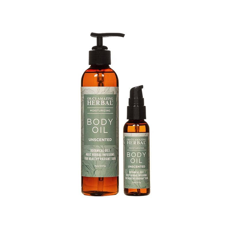 Ora's Amazing Herbal Unscented Body & Facial Cleansing Oil