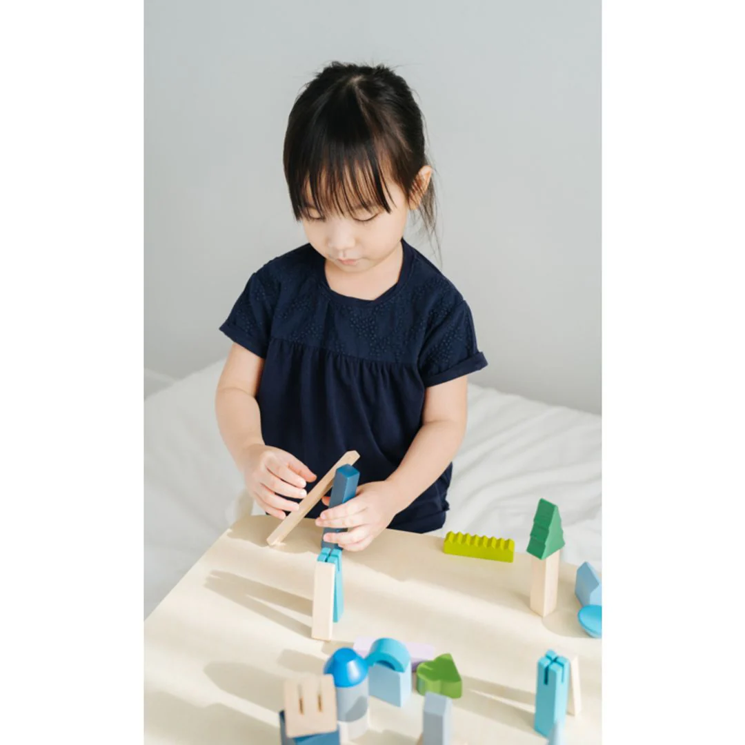 PlanToys USA Urban City Blocks - Image 6
